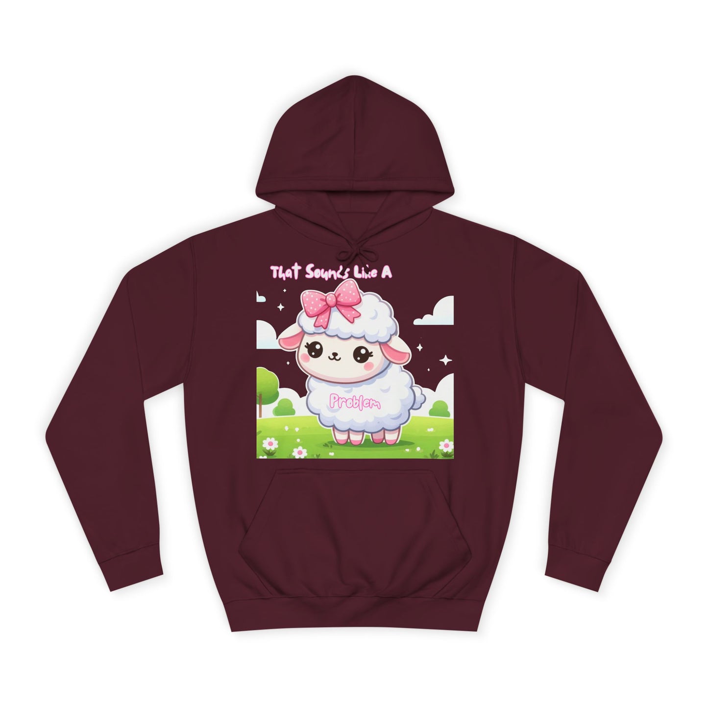 Ewe Problem - Unisex College Hoodie