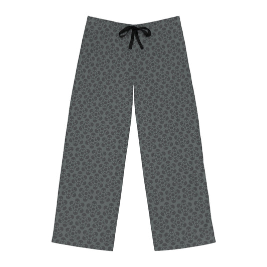 Cozy Mens Pajama Pants  Stylish Floral Sleepwear Ideal for Relaxing Gifts for Him Home Lounge Wear Unique Patterned PJs Alien Flowers Dark Grey