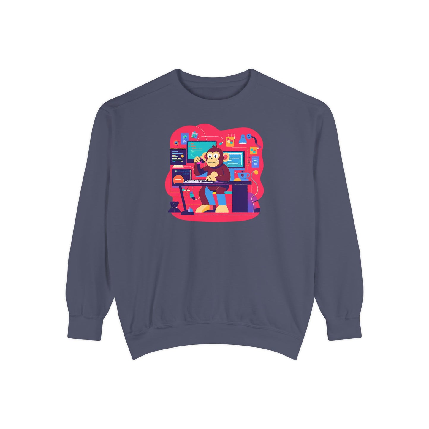 Unisex Garment-Dyed Sweatshirt