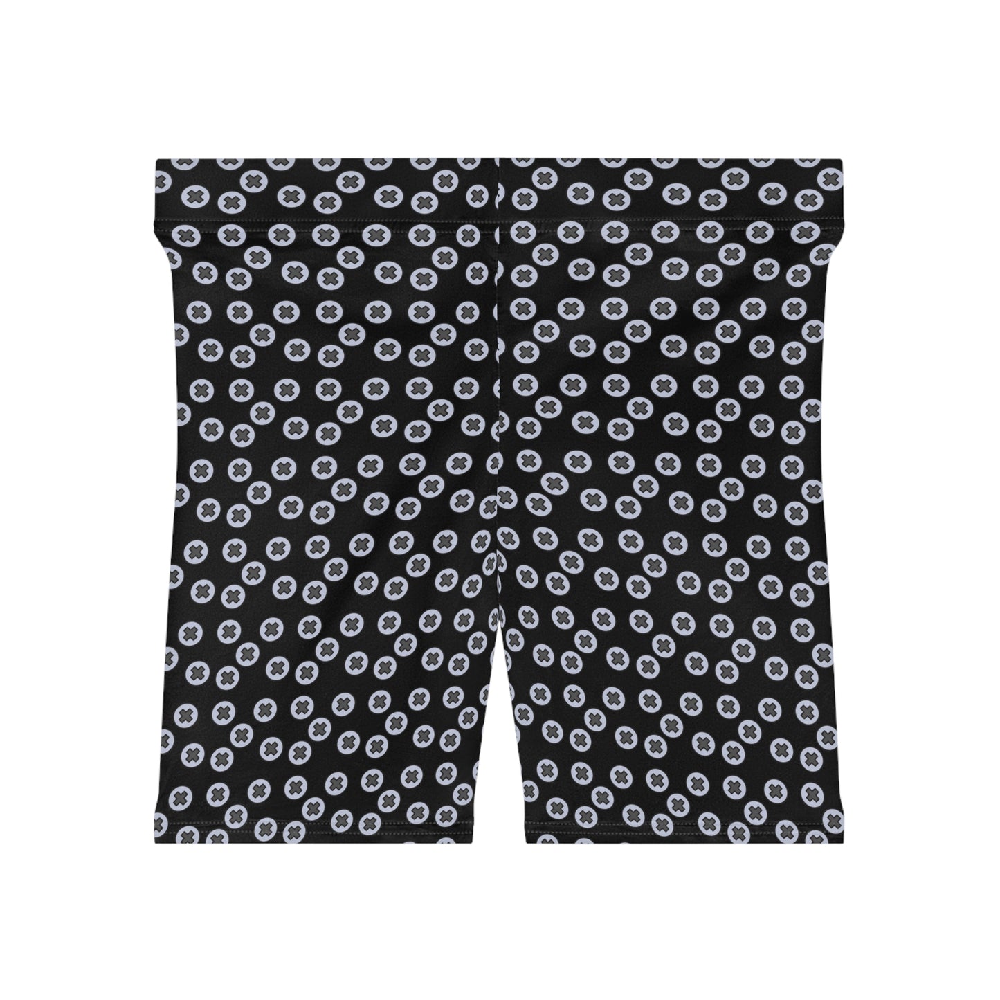 Women's Biker Shorts - Stylish Comfort for Active Lifestyle, Perfect for Gym, Yoga, Casual Wear, Summer Outings, and Fitness. Screwed - Black