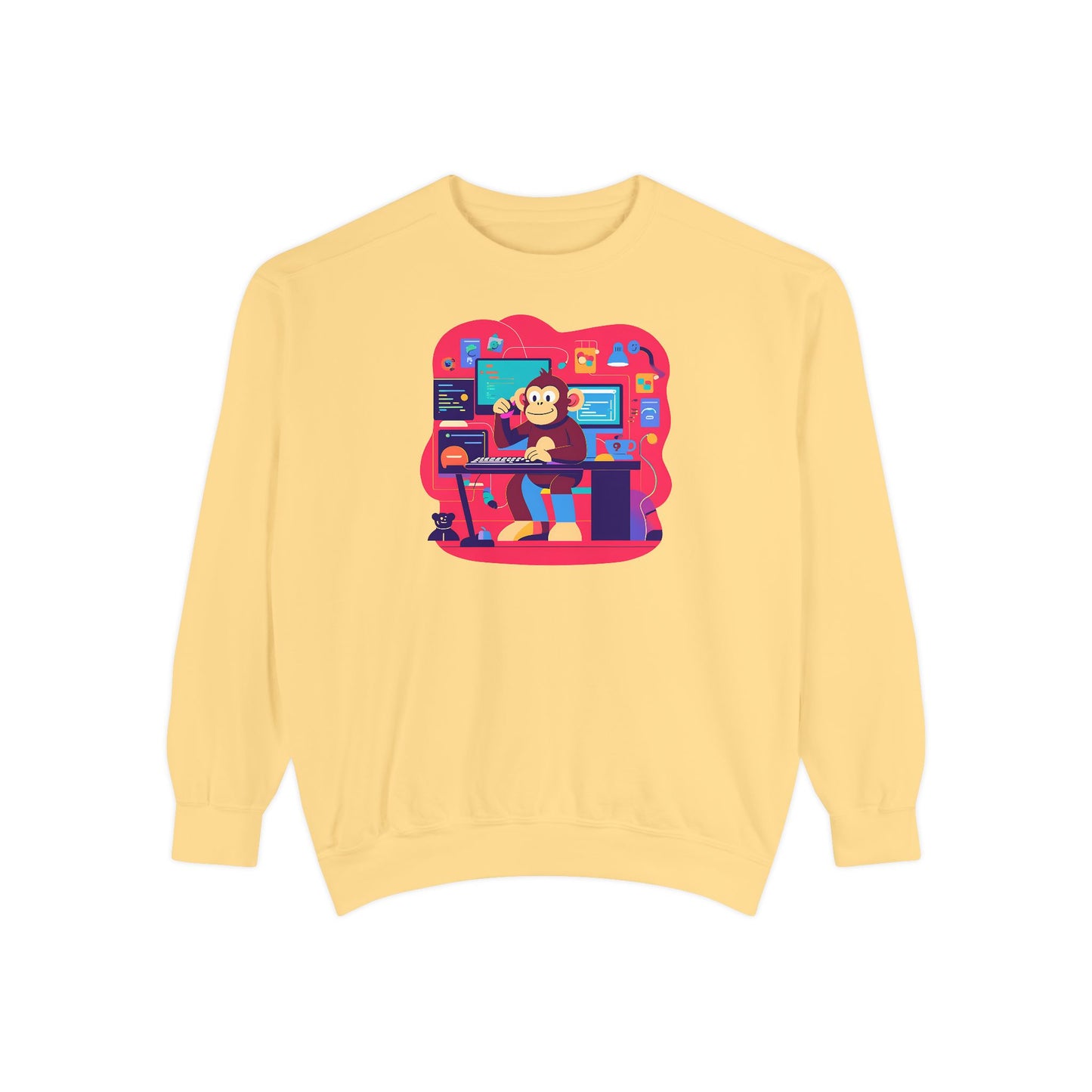 Unisex Garment-Dyed Sweatshirt