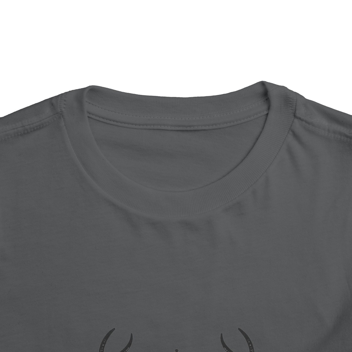 Royal Deer Toddler Short Sleeve Tee - Cute Animal Graphic Tee for Kids - Oh Deer Lord