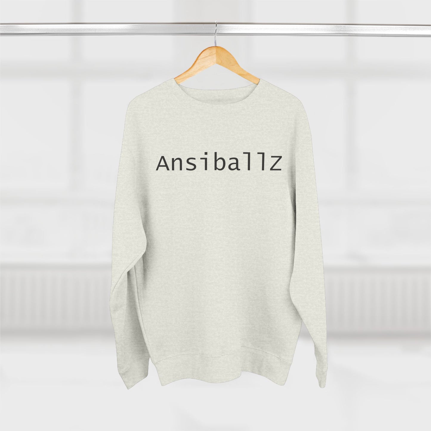 Cozy Unisex Crewneck Sweatshirt with 'Ansiballz' Design, Trendy Casual Wear, Perfect for Gifts, Lounge, or Everyday Use
