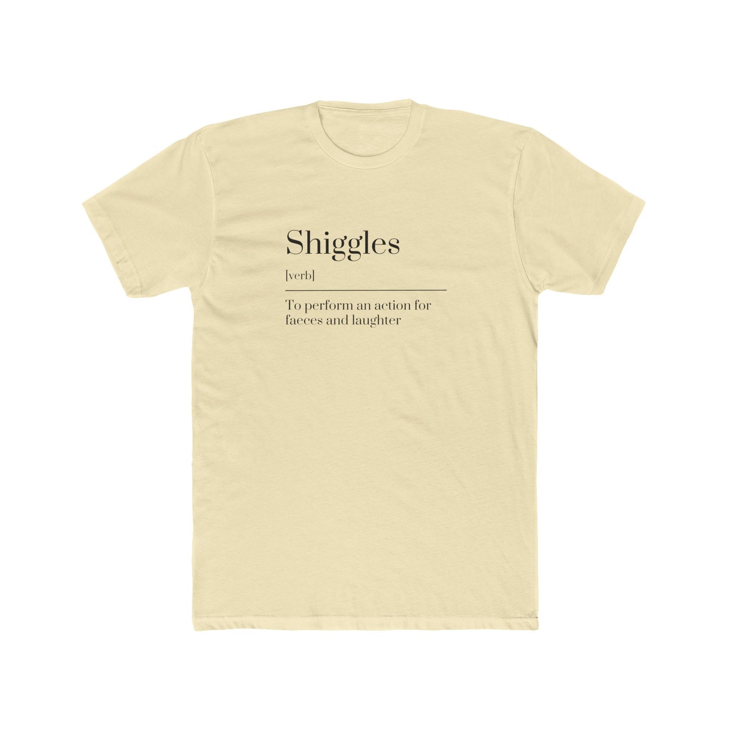 Unisex Cotton Crew Tee