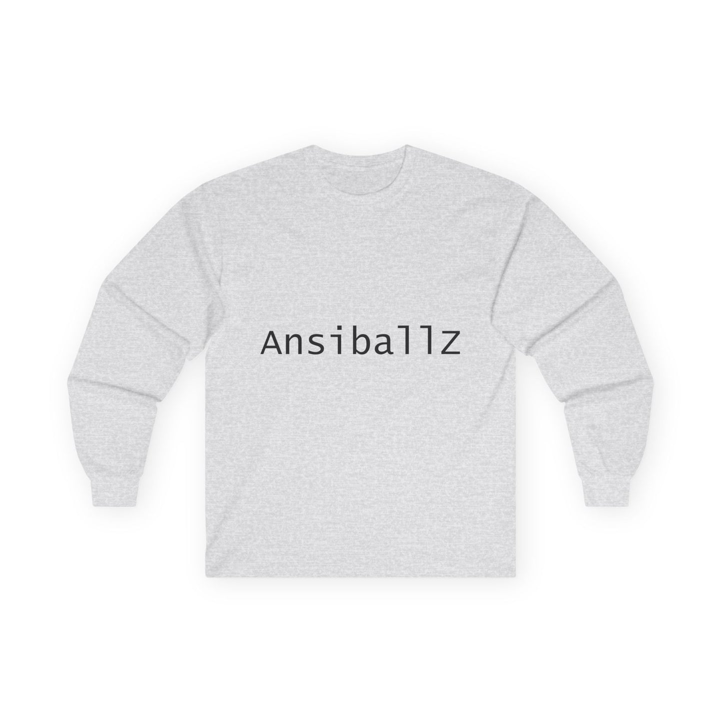 Funny Unisex Long Sleeve Tee - Ansiballz, Casual Wear, Gift for Him/Her, Unique Design, Holiday Apparel, Comfortable Top