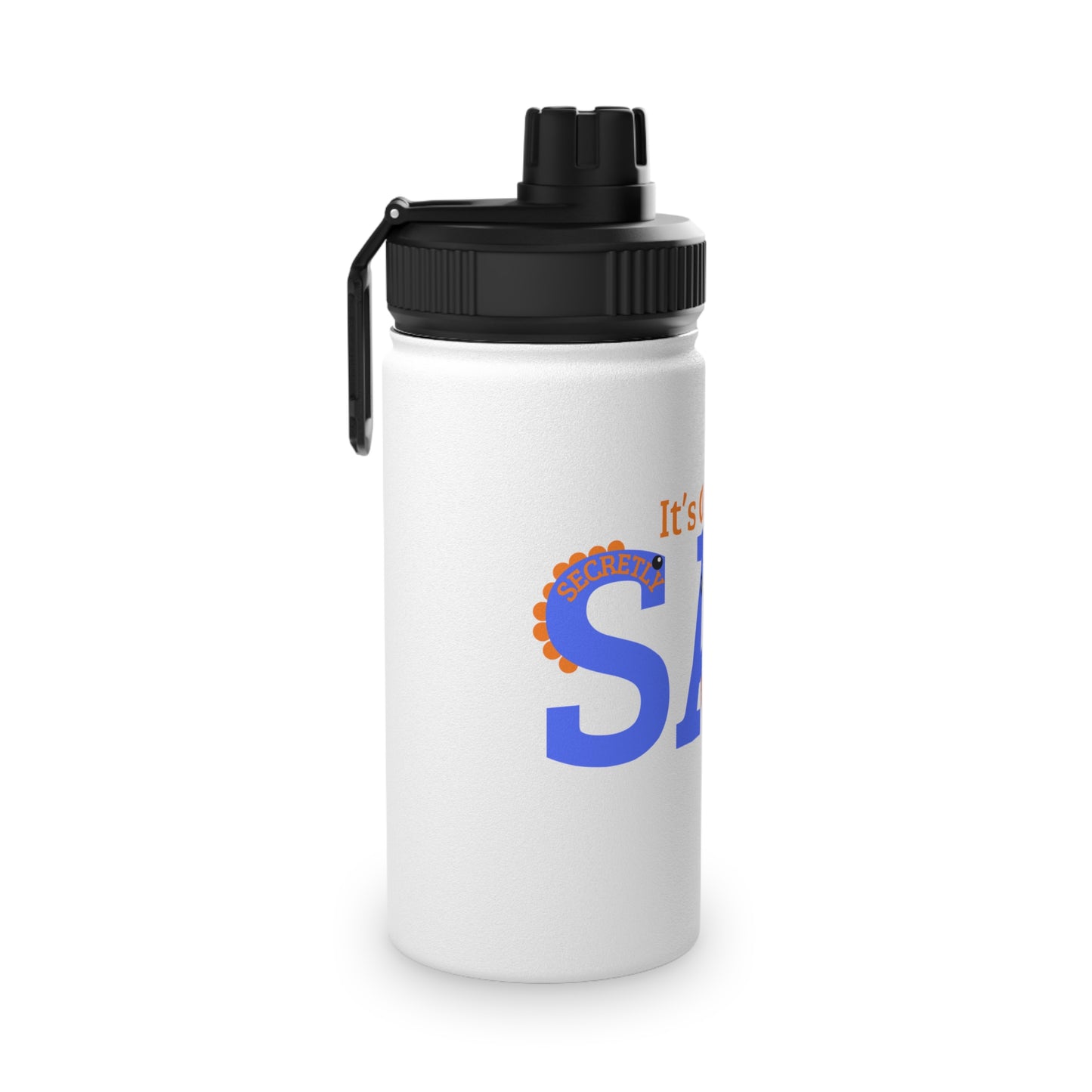 Motivational Stainless Steel Water Bottle - It's OK To Be SAD