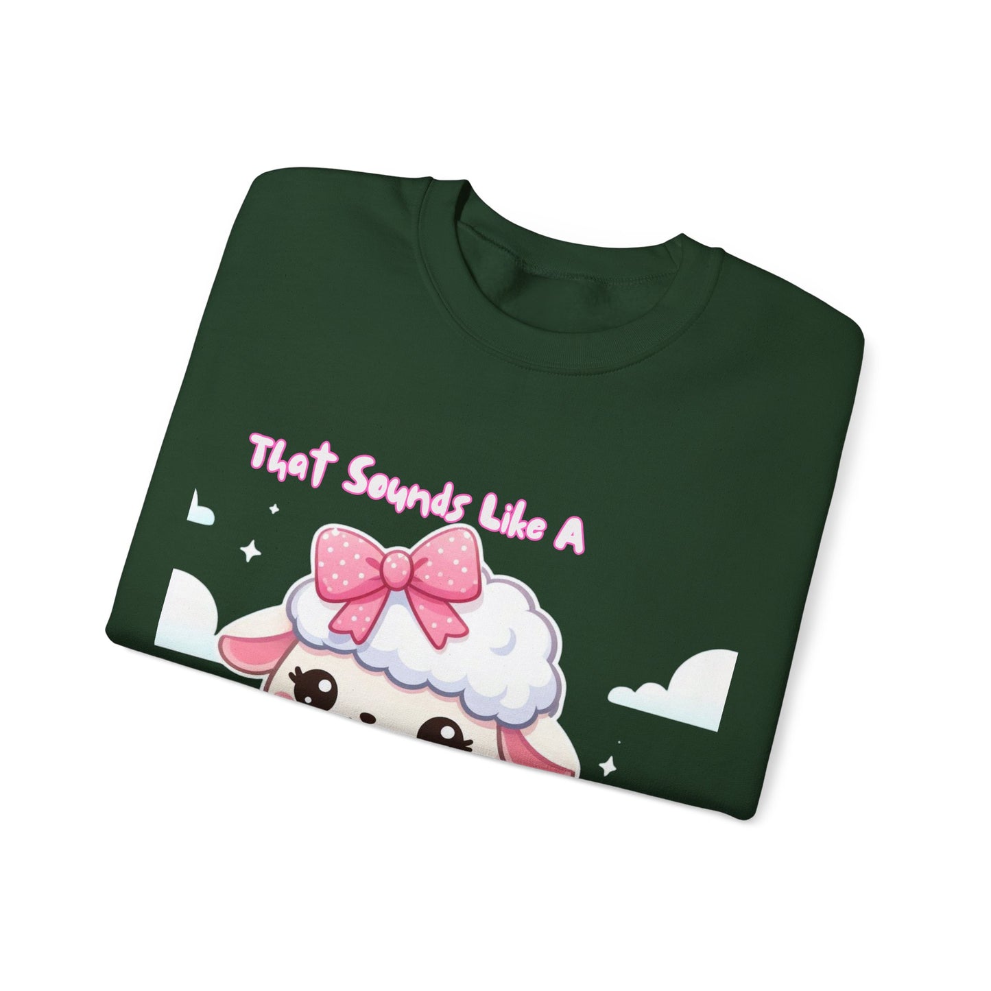 Ewe Problem - Unisex Heavy Blend™ Crewneck Sweatshirt