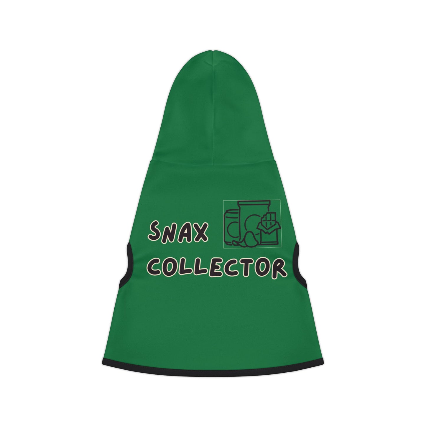 Snax Collector - Pet Hoodie - Green