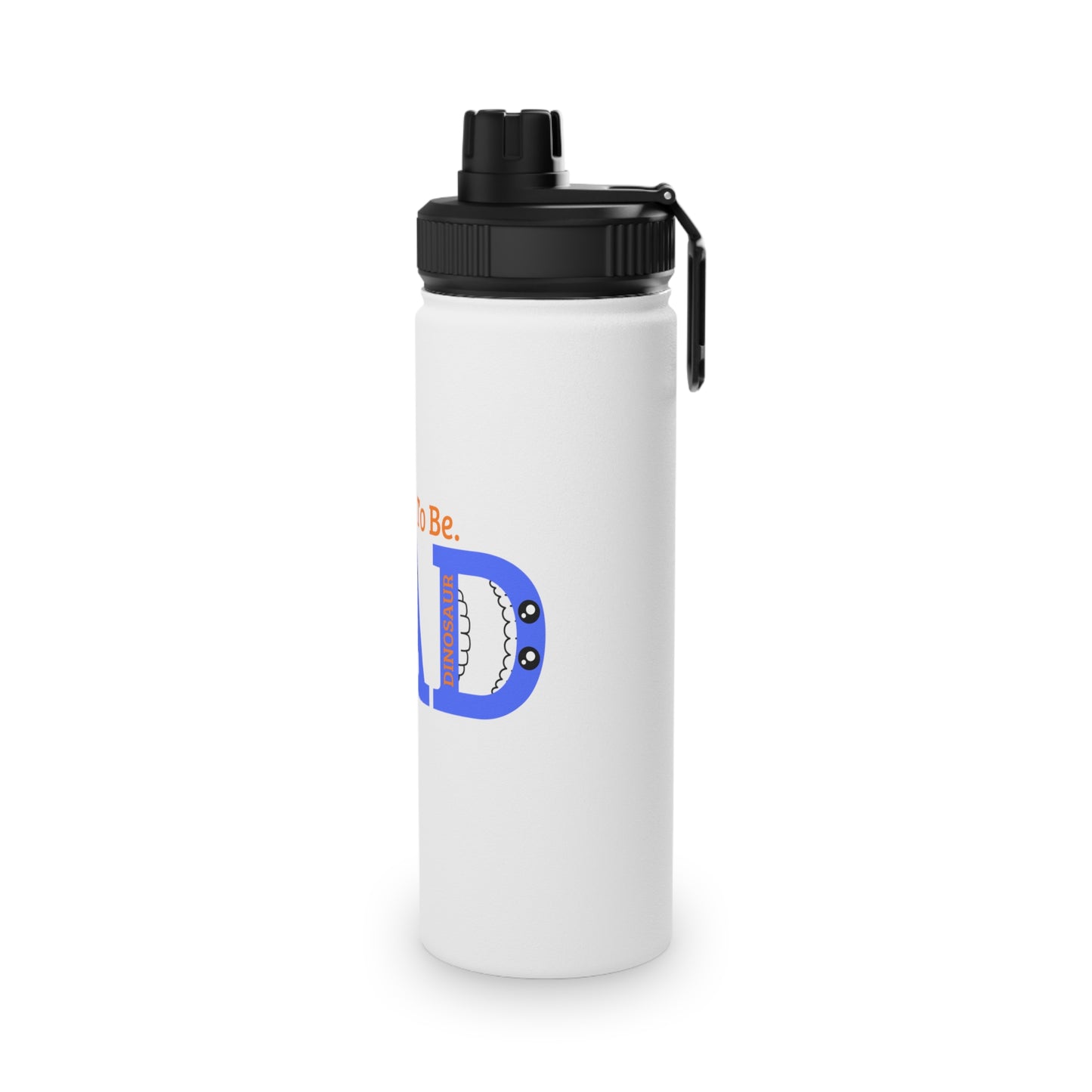 Motivational Stainless Steel Water Bottle - It's OK To Be SAD
