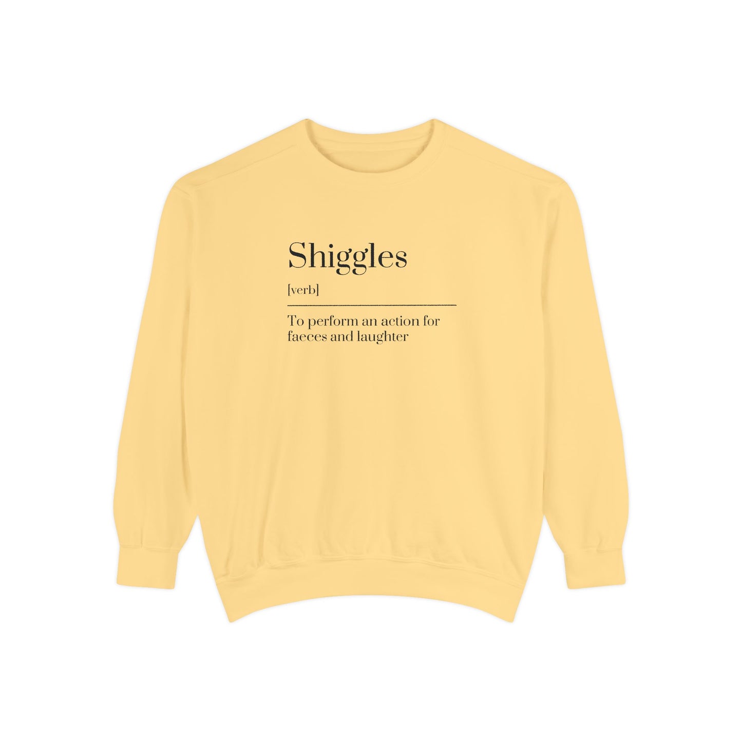 Unisex Garment-Dyed Sweatshirt