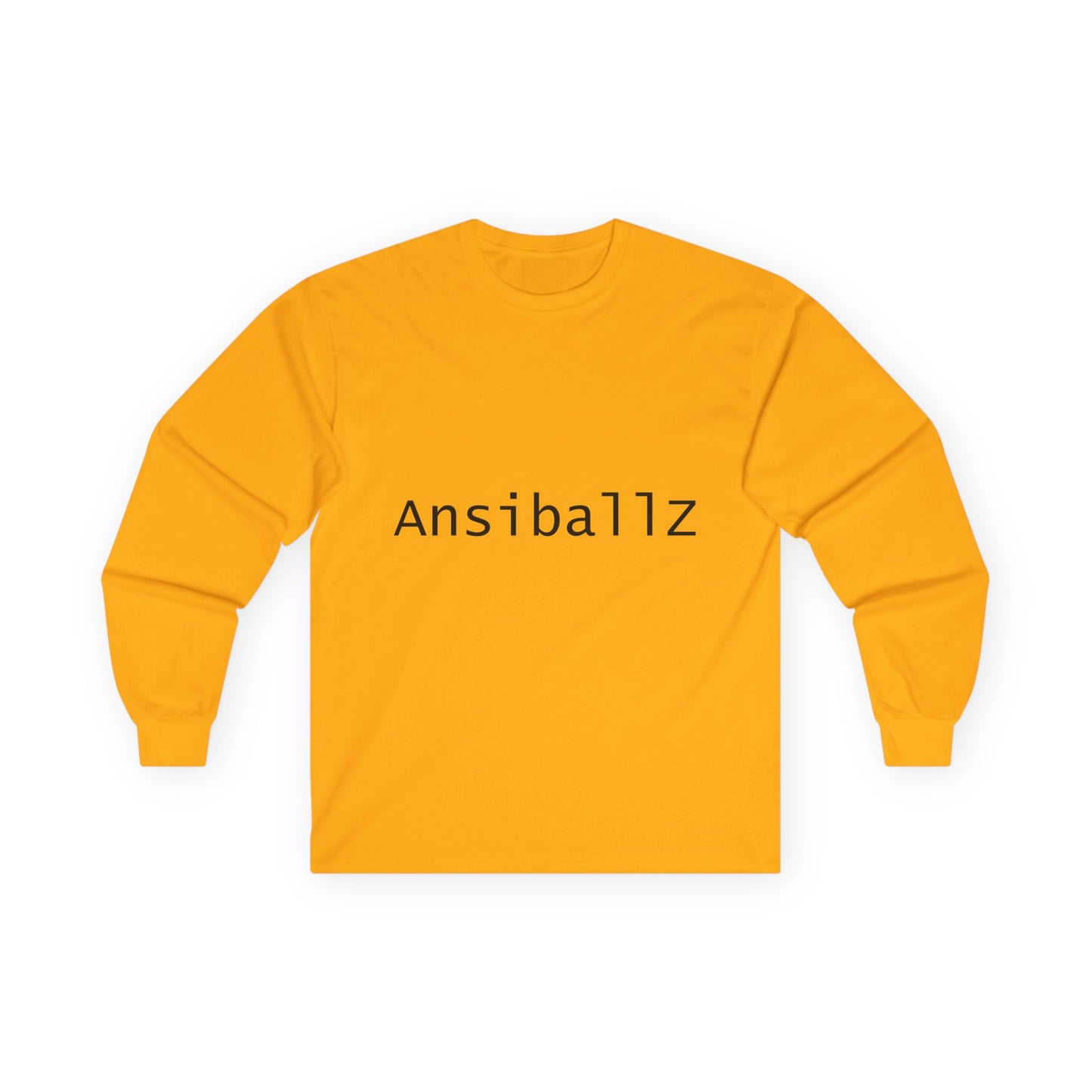 Funny Unisex Long Sleeve Tee - Ansiballz, Casual Wear, Gift for Him/Her, Unique Design, Holiday Apparel, Comfortable Top