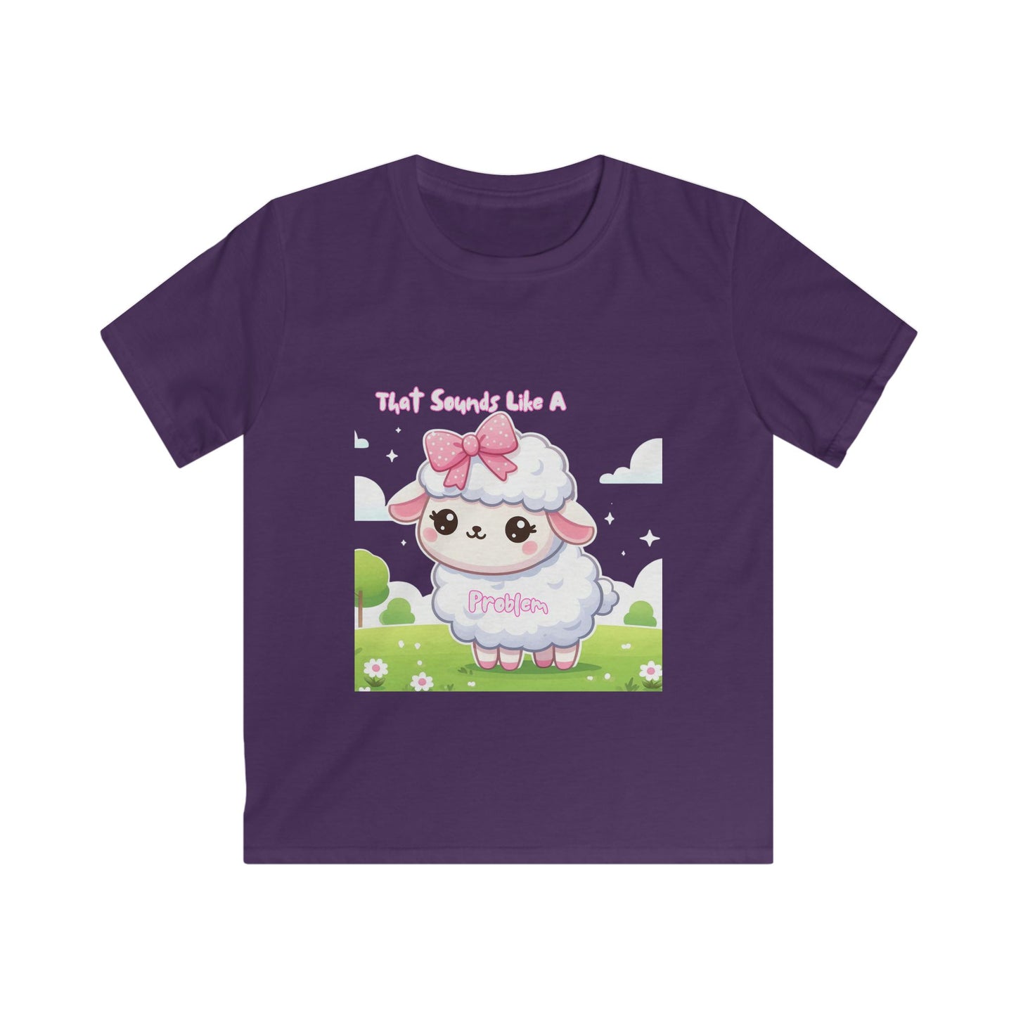 Cute Kids Sheep Tee - "That Sounds Like A Problem"