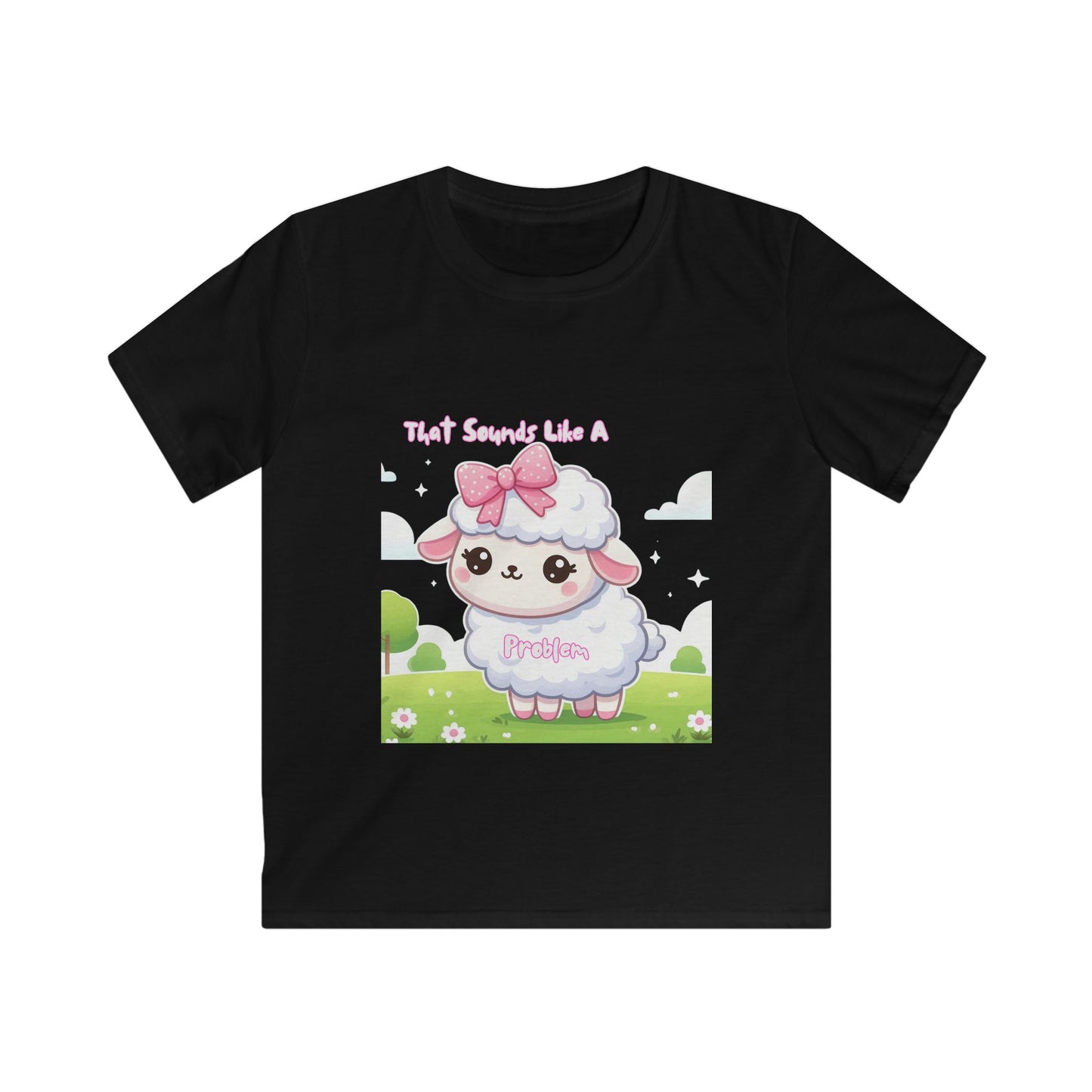Cute Kids Sheep Tee - "That Sounds Like A Problem"