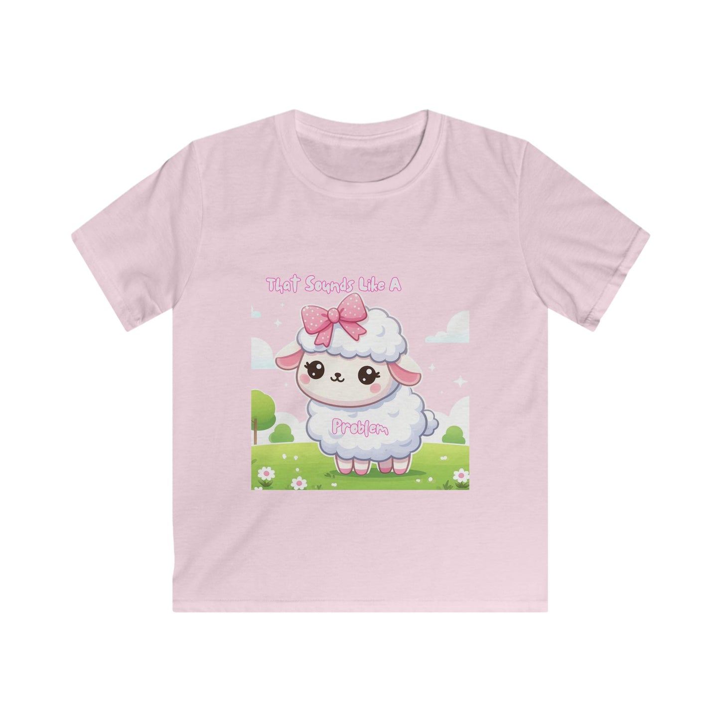 Cute Kids Sheep Tee - "That Sounds Like A Problem"