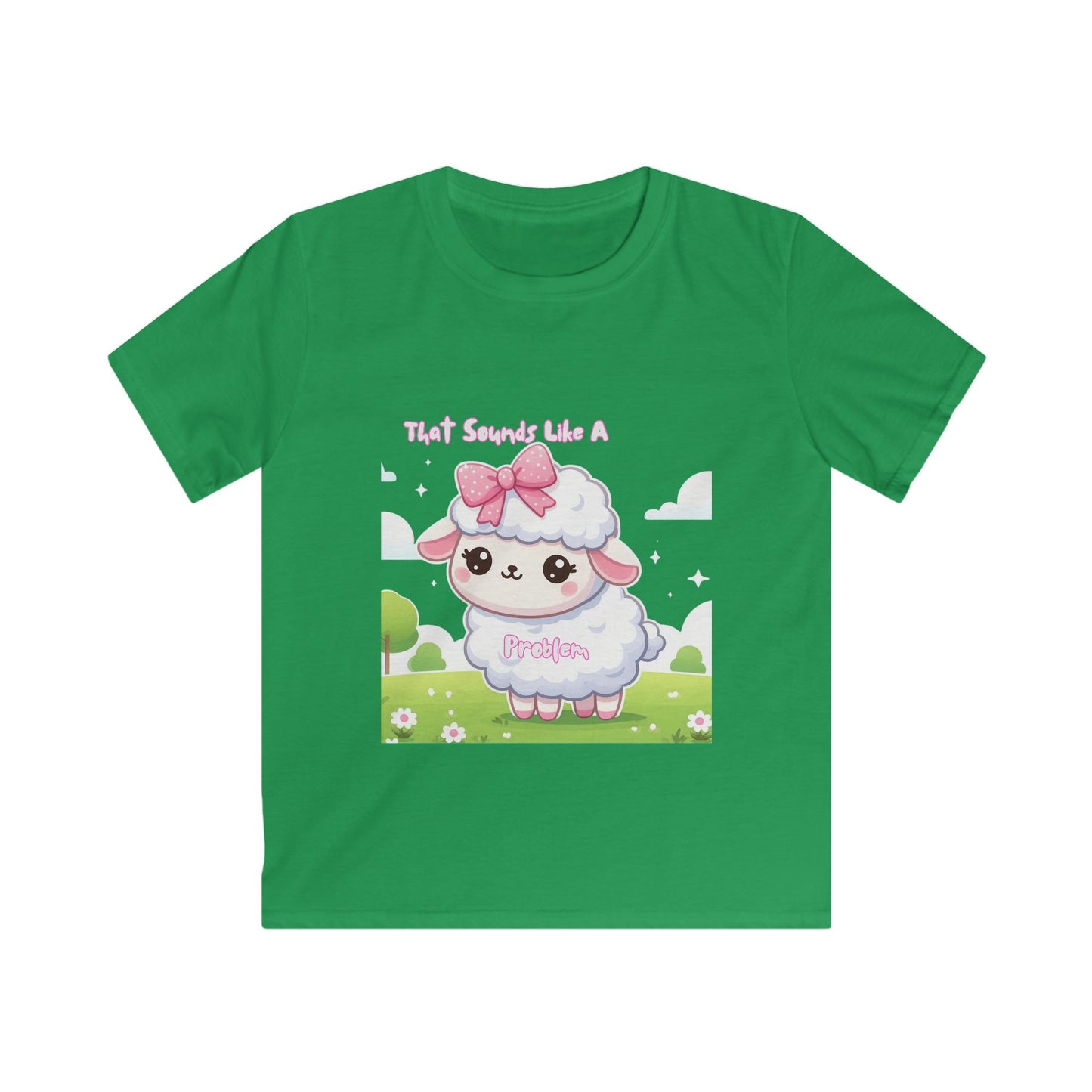 Cute Kids Sheep Tee - "That Sounds Like A Problem"