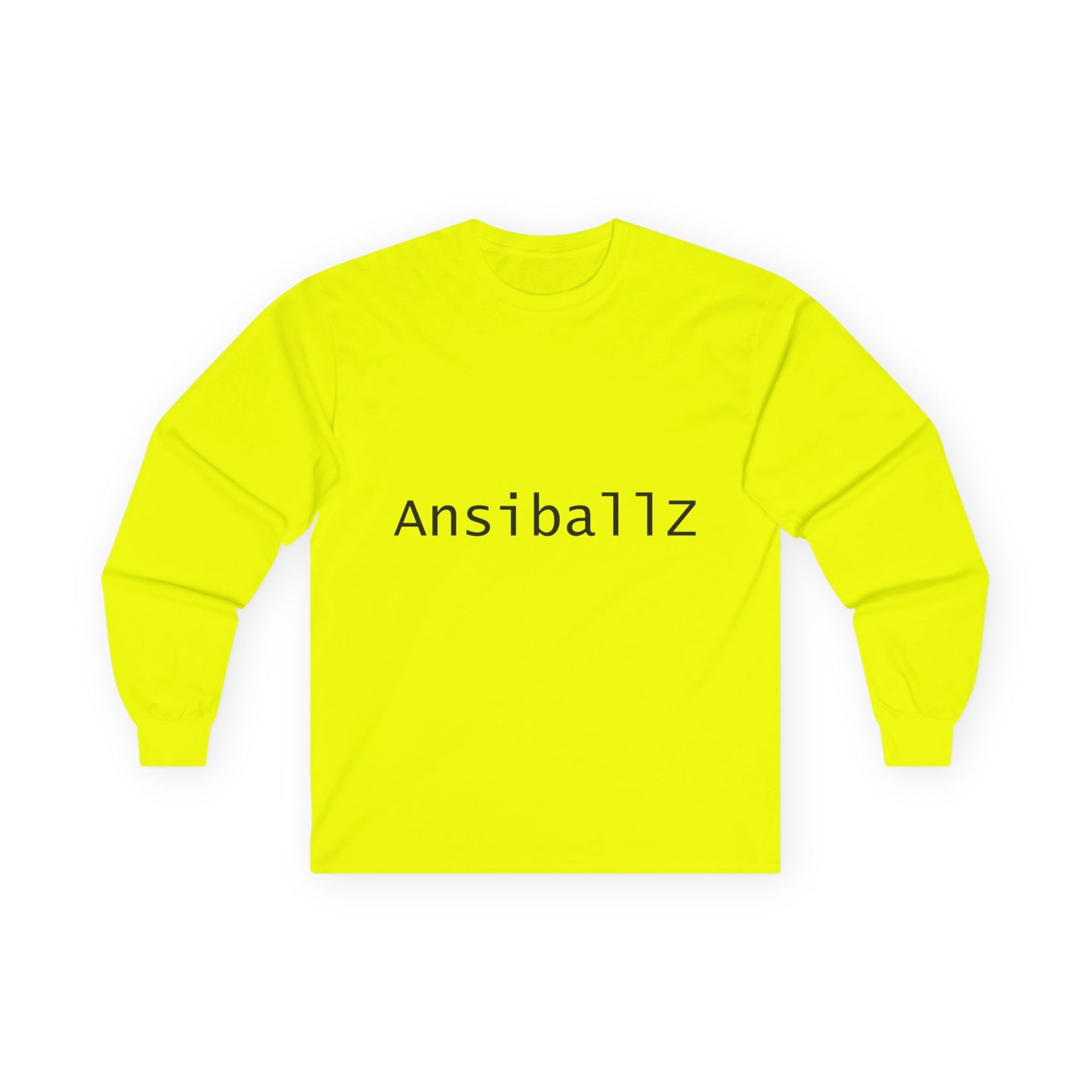 Funny Unisex Long Sleeve Tee - Ansiballz, Casual Wear, Gift for Him/Her, Unique Design, Holiday Apparel, Comfortable Top