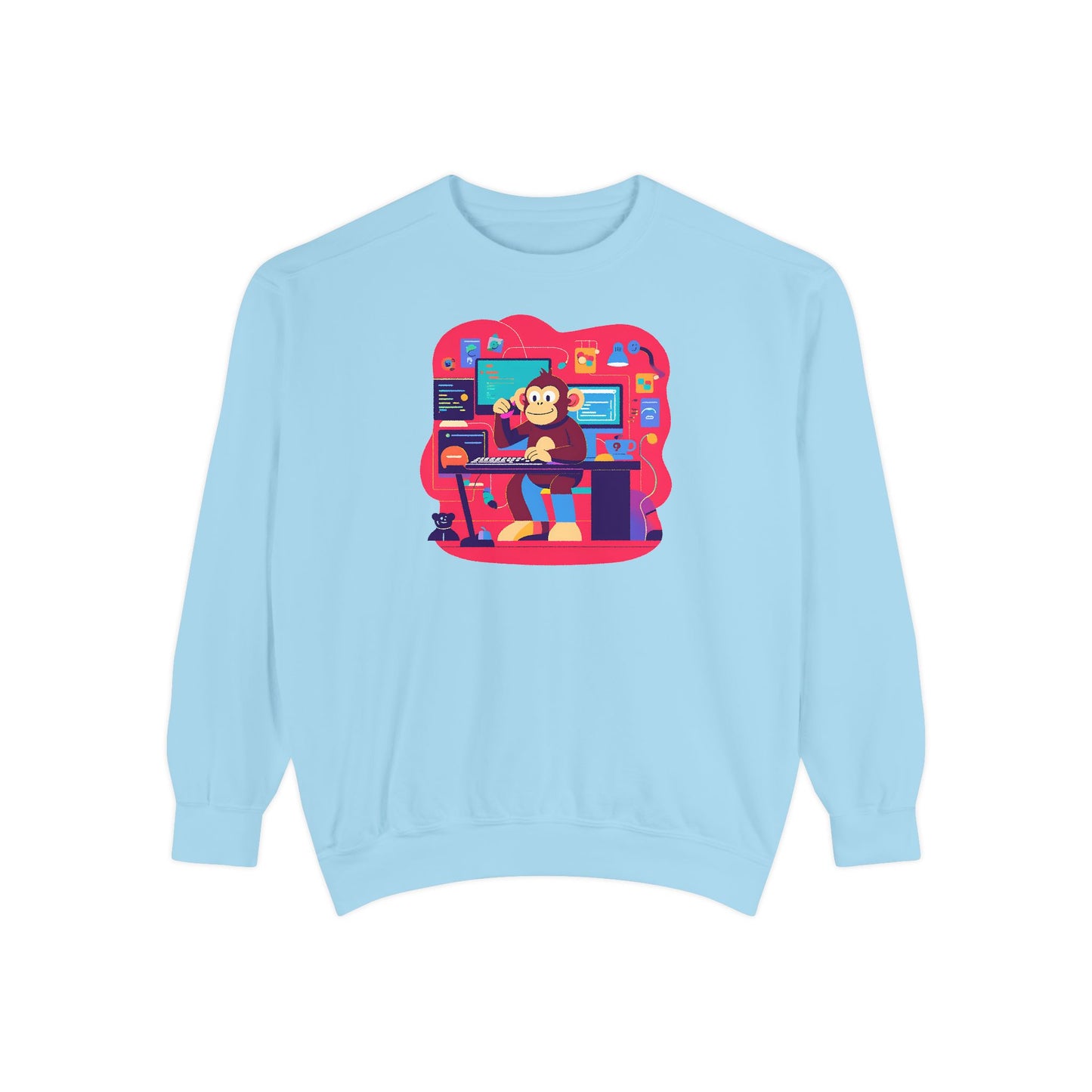 Unisex Garment-Dyed Sweatshirt