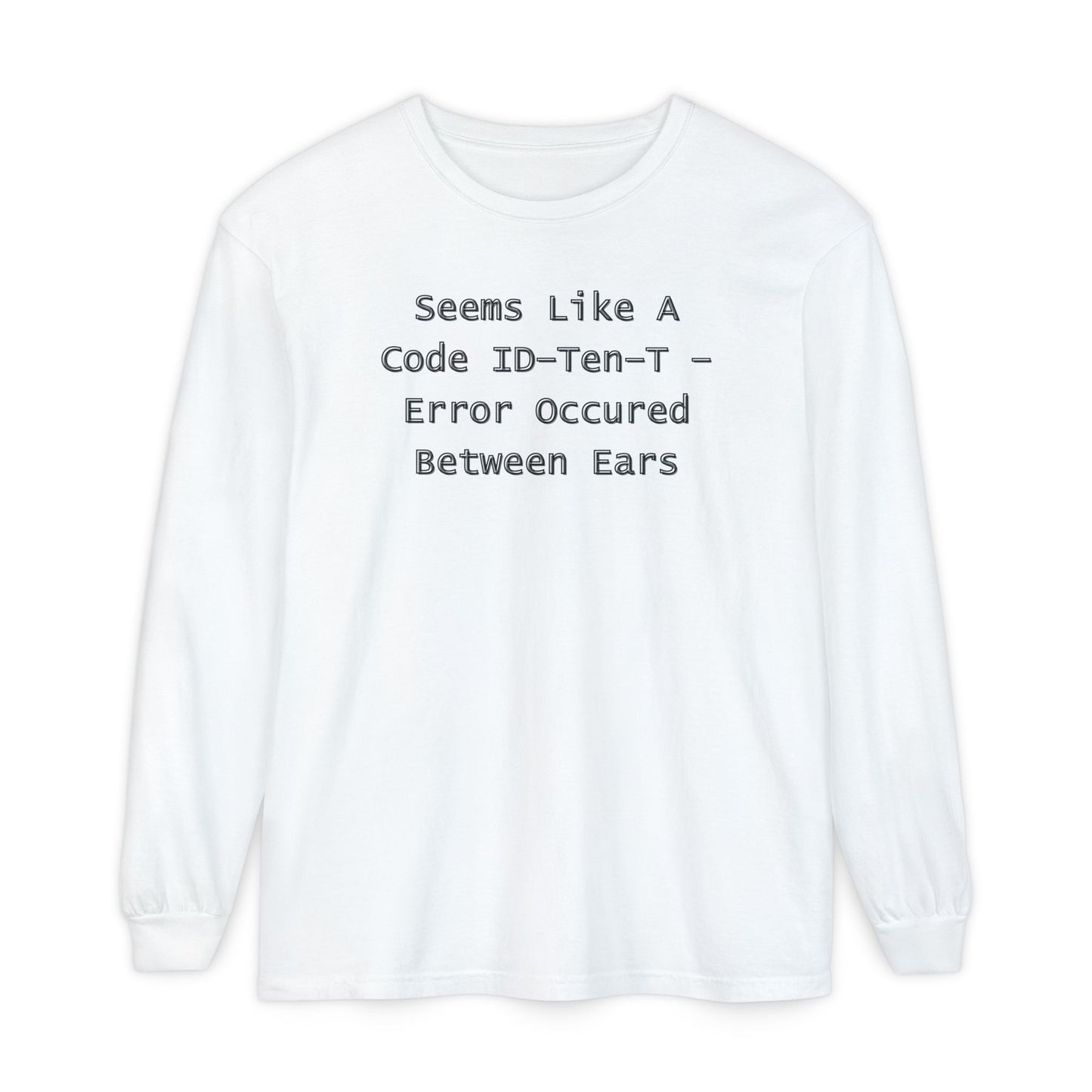 Unisex Garment-dyed Long Sleeve T-Shirt