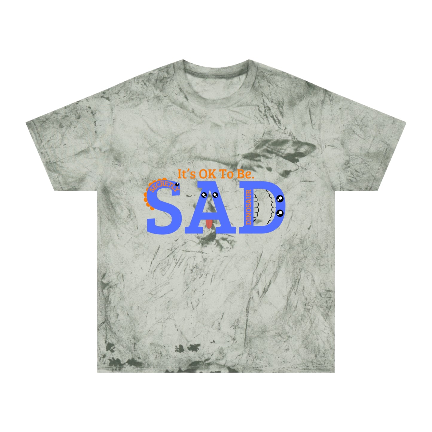 Unisex Color Blast T-Shirt, Comfort Tee, Mental Health Awareness Shirt, Casual Wear, Gift for Friends, Self-Care Fashion