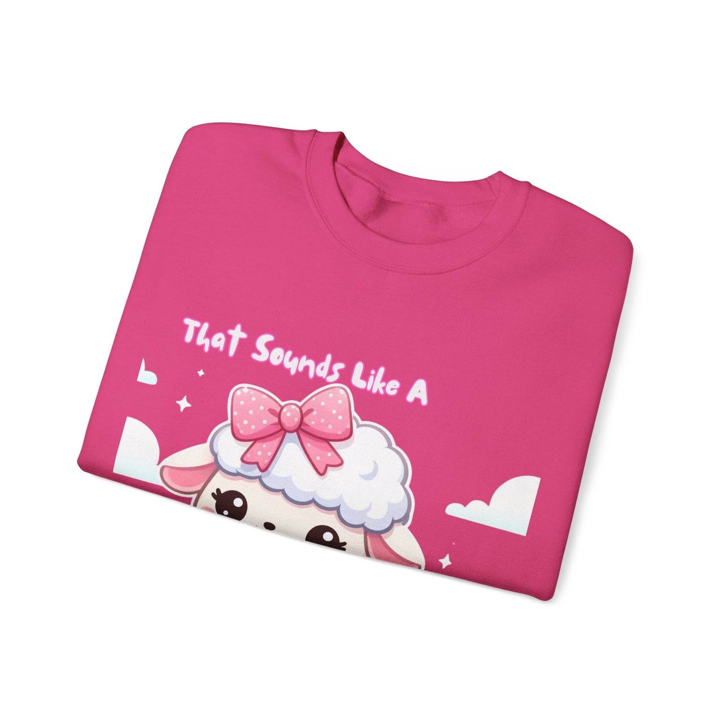 Ewe Problem - Unisex Heavy Blend™ Crewneck Sweatshirt