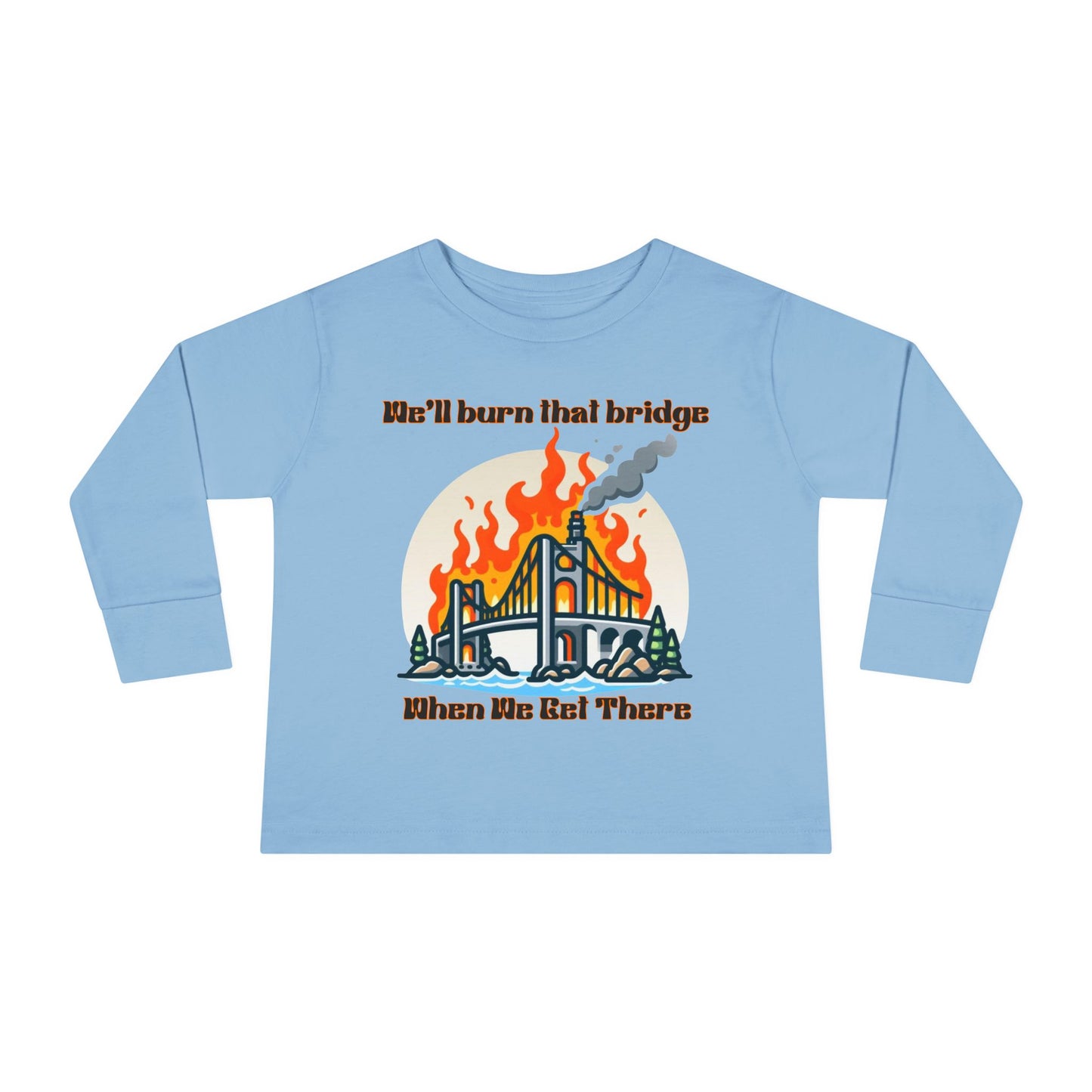 Funny Toddler Long Sleeve Tee - Kids Graphic Shirt, Cute Gift for Birthdays, Playtime, Celebrations, Everyday Wear