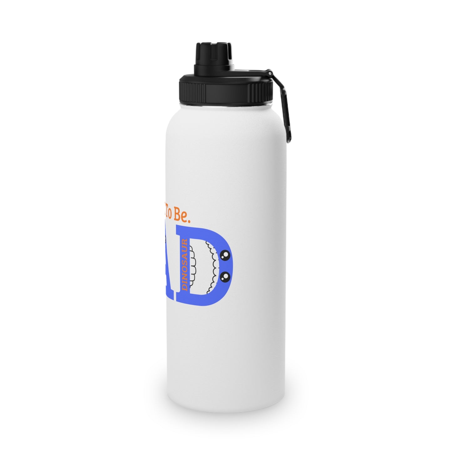 Motivational Stainless Steel Water Bottle - It's OK To Be SAD