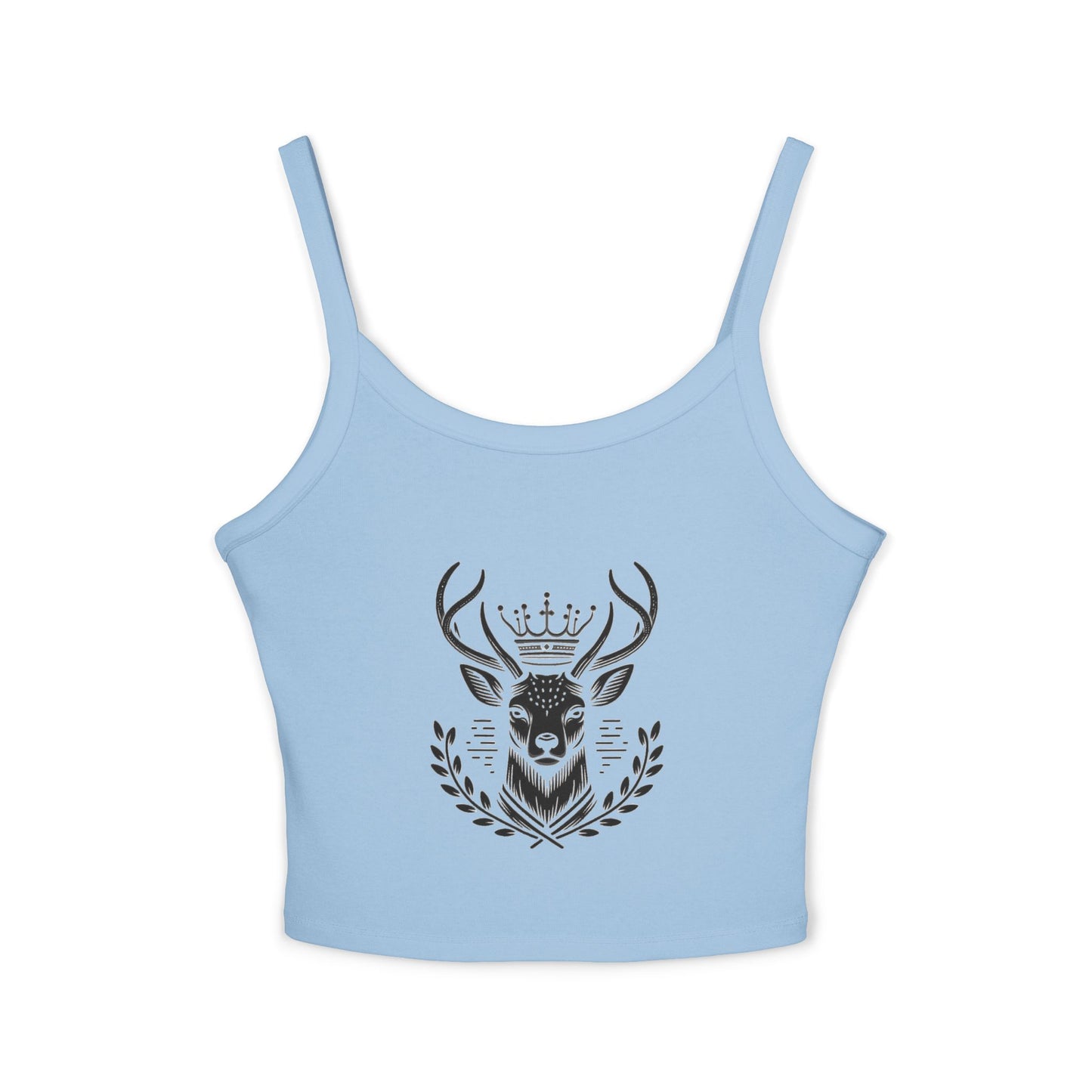 Royal Stag Women's Spaghetti Strap Tank Top - Stylish Summer Essential - Oh Deer Lord