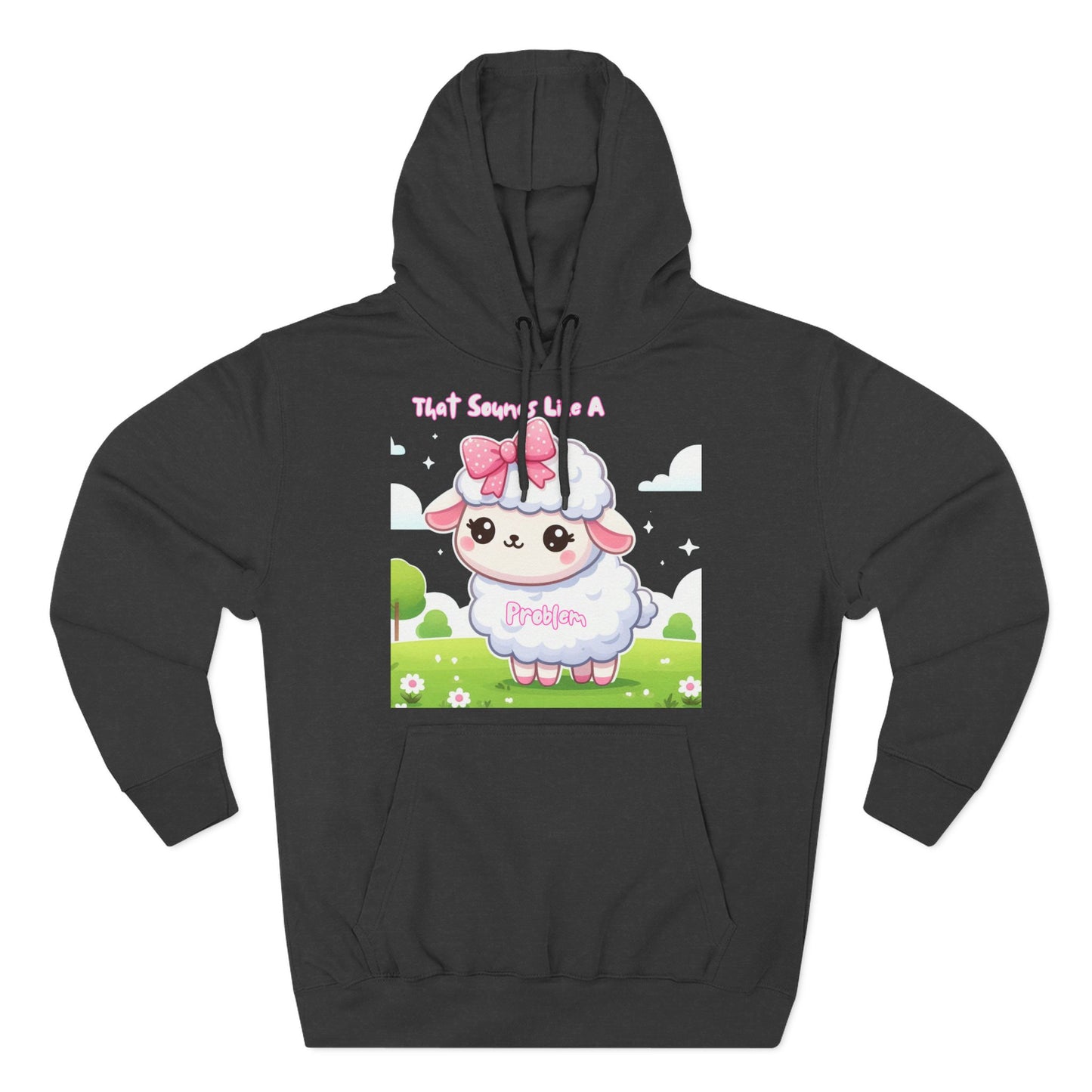 Ewe Problem - Three-Panel Fleece Hoodie