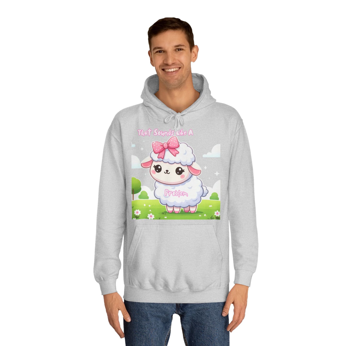 Ewe Problem - Unisex College Hoodie
