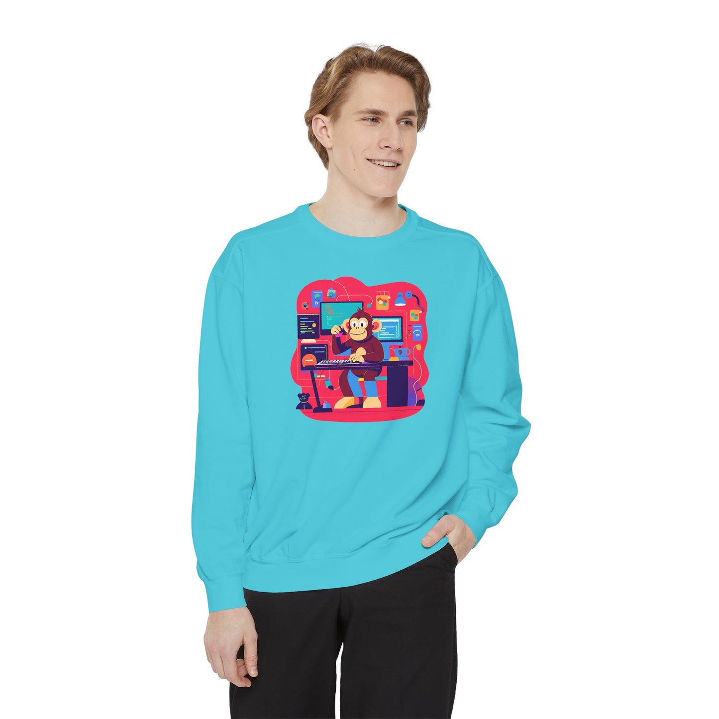 Unisex Garment-Dyed Sweatshirt