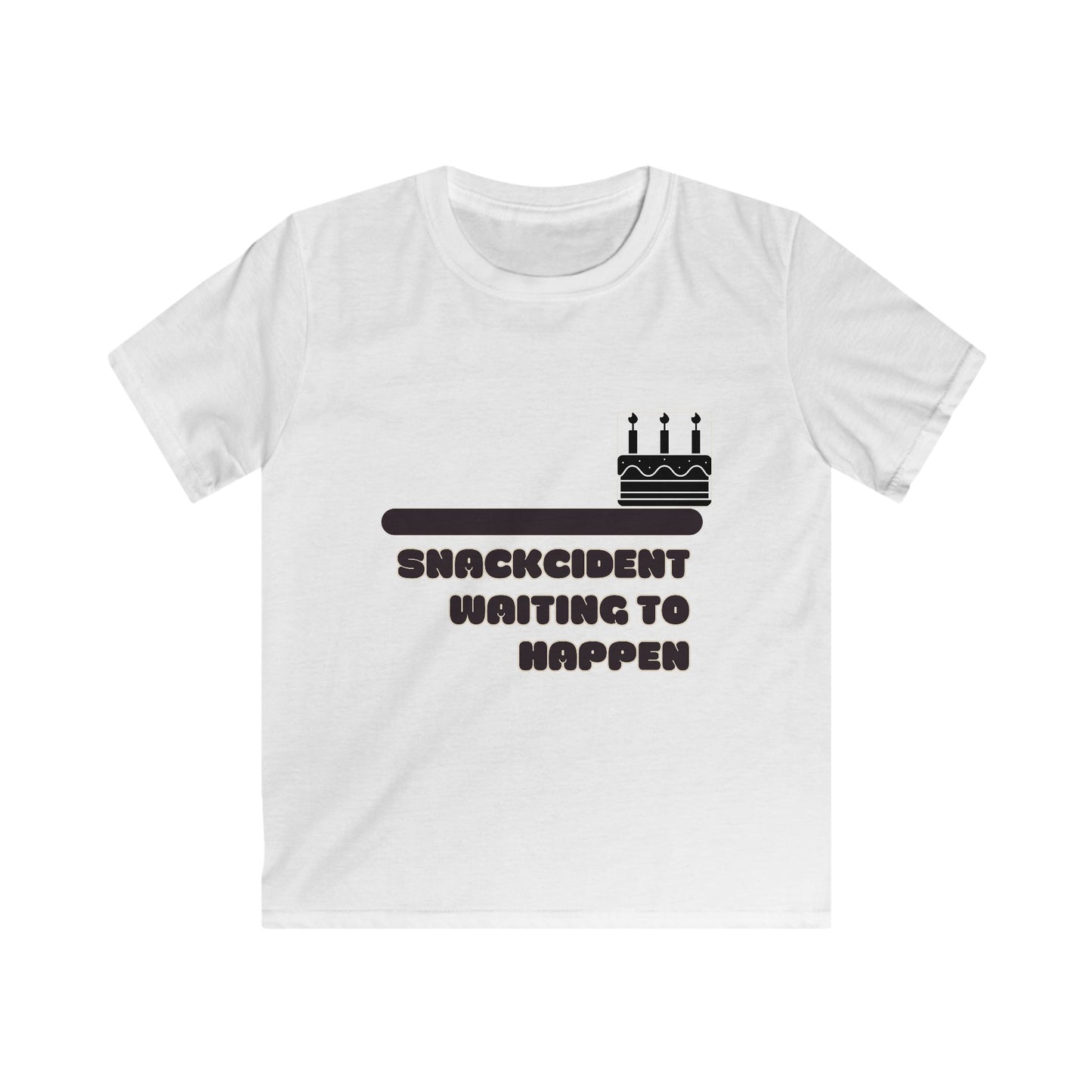 Kids T-Shirt: 'Shackcident Waiting to Happen', Fun Gift for Birthdays, Playdates, Casual Wear, Funny Tee for Youngsters