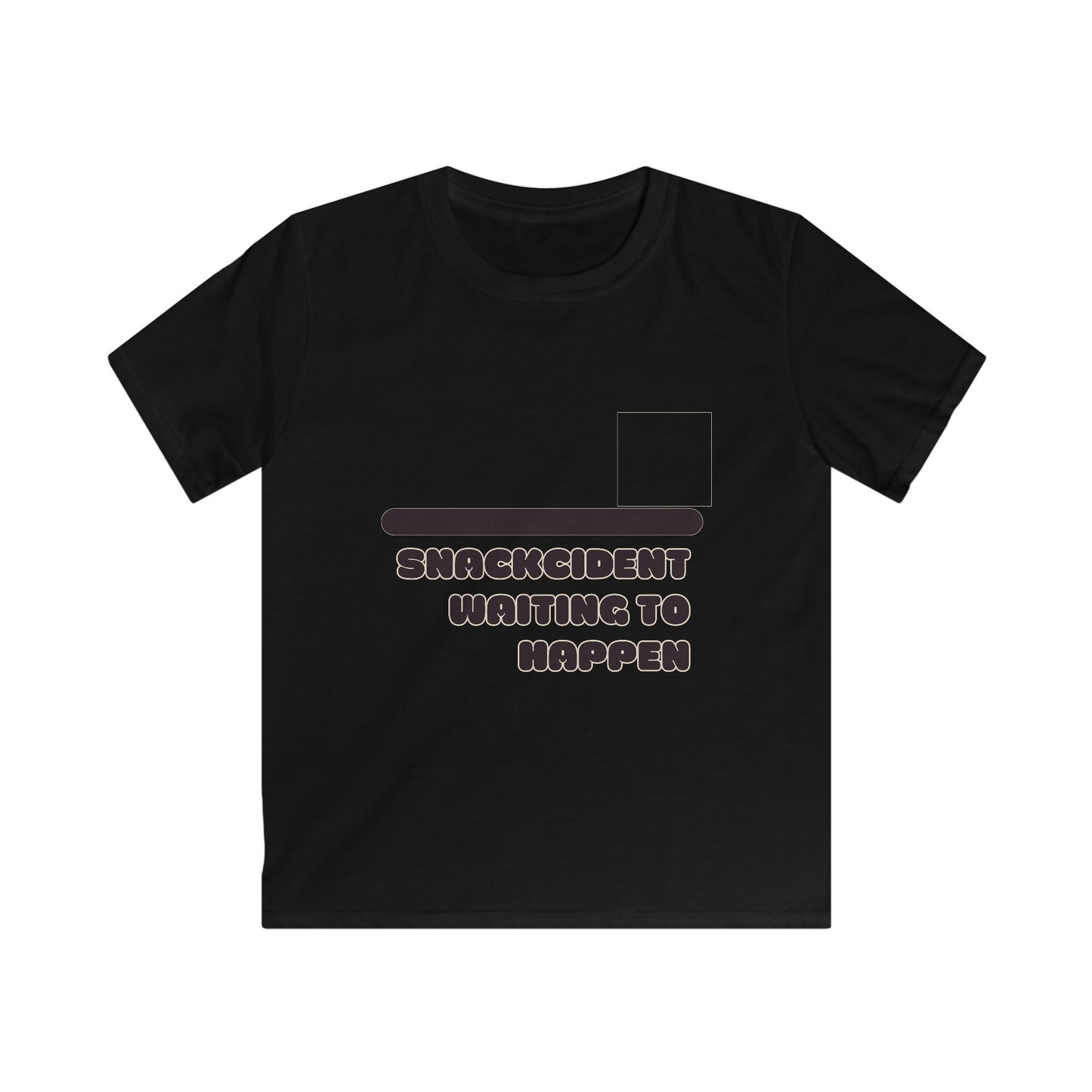 Kids T-Shirt: 'Shackcident Waiting to Happen', Fun Gift for Birthdays, Playdates, Casual Wear, Funny Tee for Youngsters