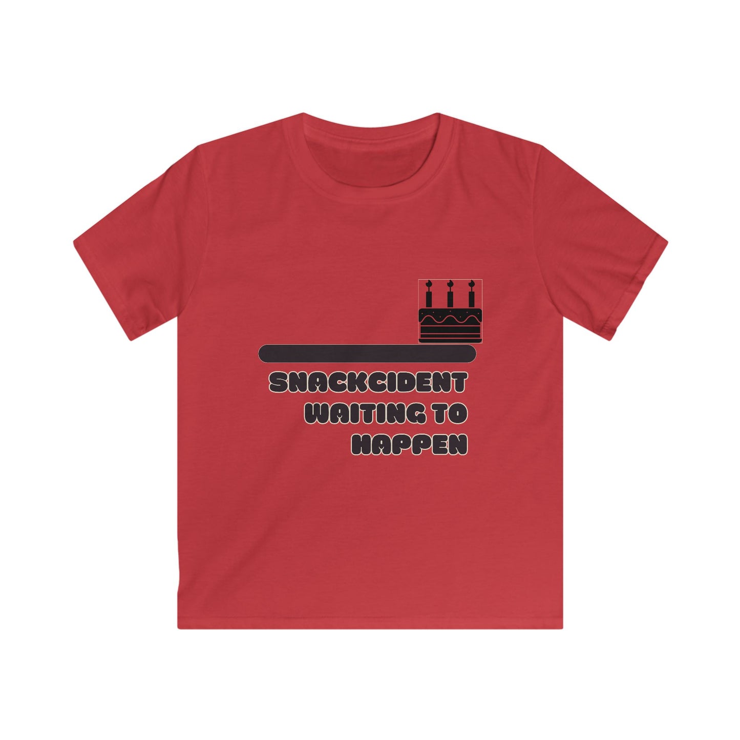 Kids T-Shirt: 'Shackcident Waiting to Happen', Fun Gift for Birthdays, Playdates, Casual Wear, Funny Tee for Youngsters