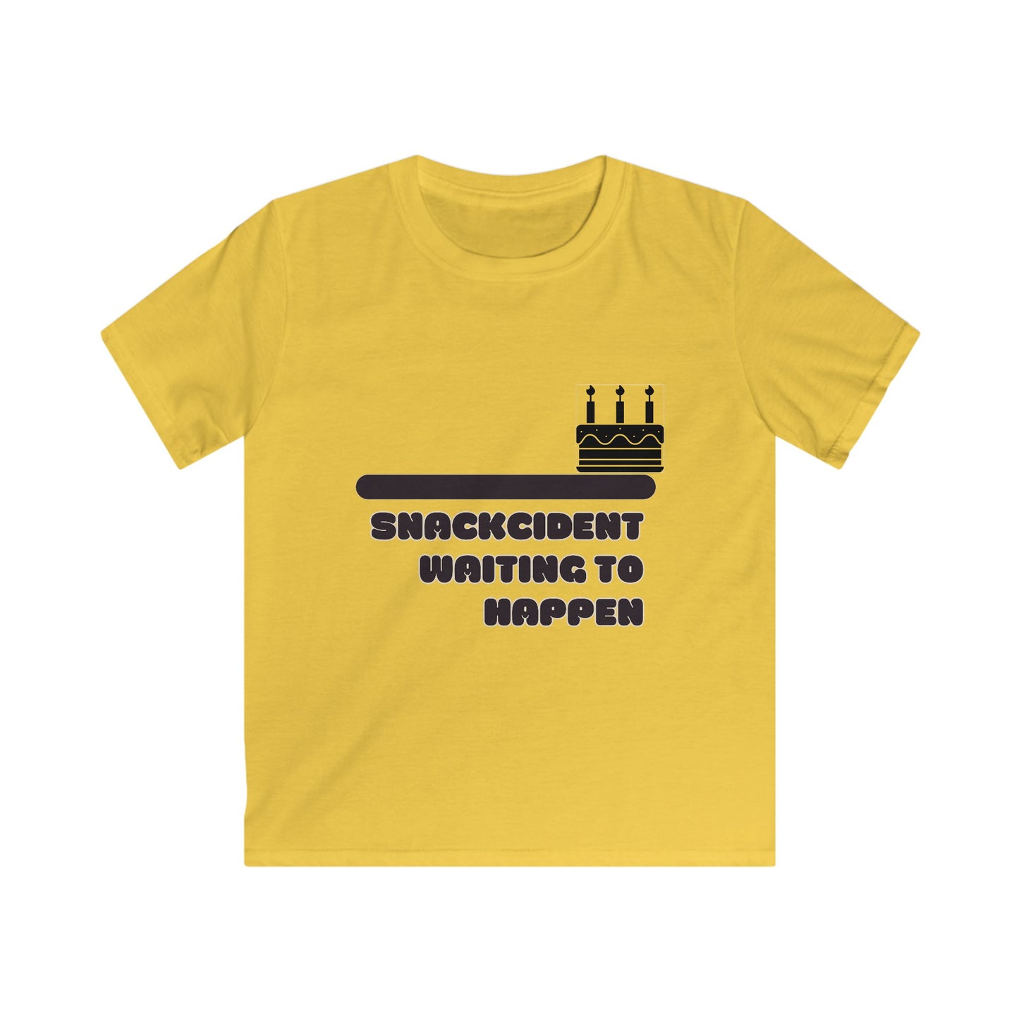 Kids T-Shirt: 'Shackcident Waiting to Happen', Fun Gift for Birthdays, Playdates, Casual Wear, Funny Tee for Youngsters