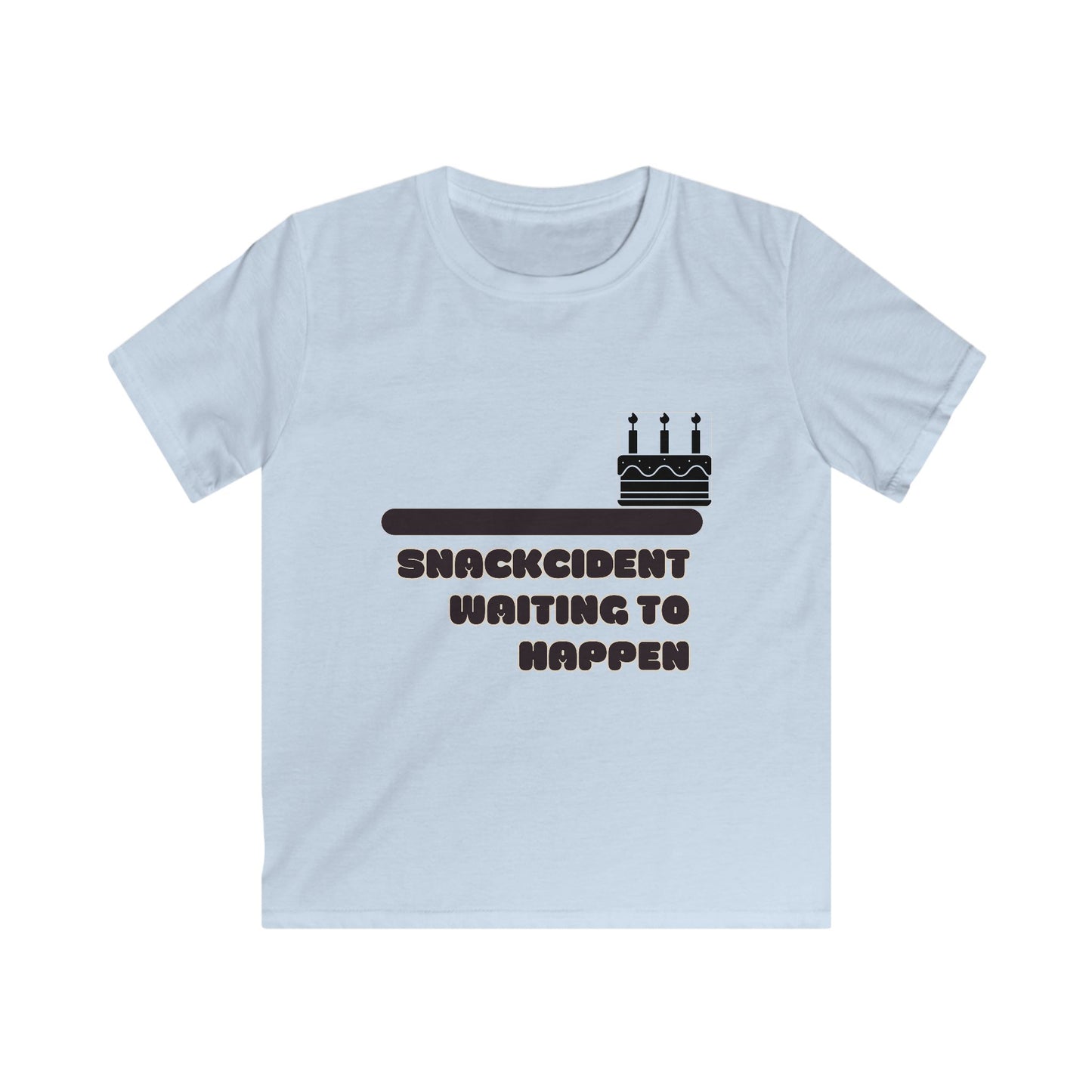 Kids T-Shirt: 'Shackcident Waiting to Happen', Fun Gift for Birthdays, Playdates, Casual Wear, Funny Tee for Youngsters