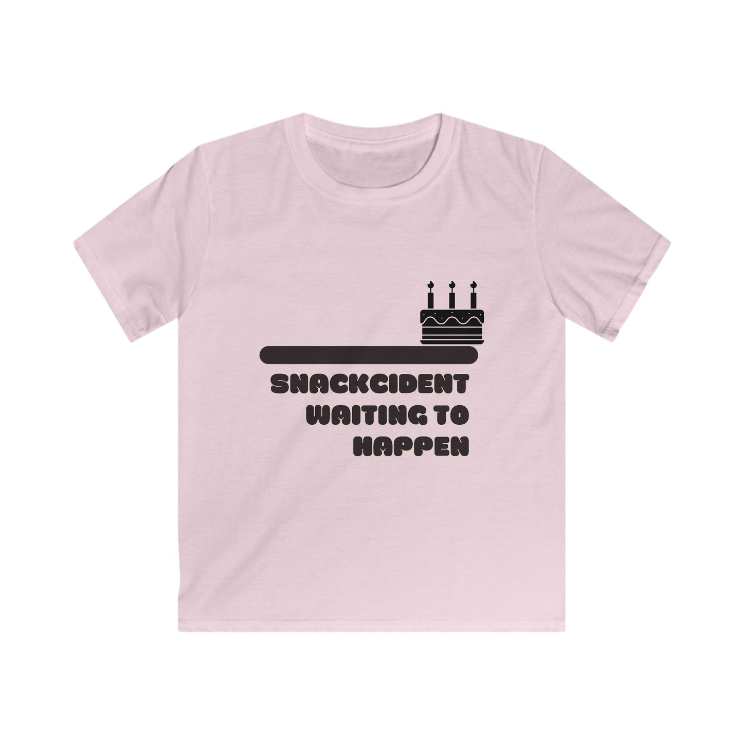 Kids T-Shirt: 'Shackcident Waiting to Happen', Fun Gift for Birthdays, Playdates, Casual Wear, Funny Tee for Youngsters