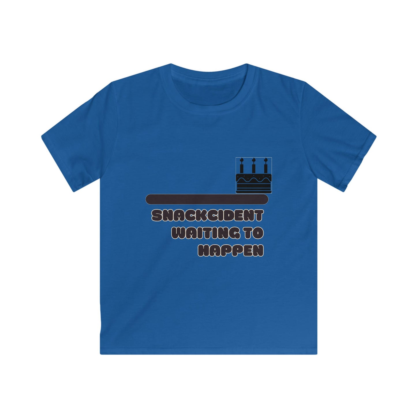 Kids T-Shirt: 'Shackcident Waiting to Happen', Fun Gift for Birthdays, Playdates, Casual Wear, Funny Tee for Youngsters
