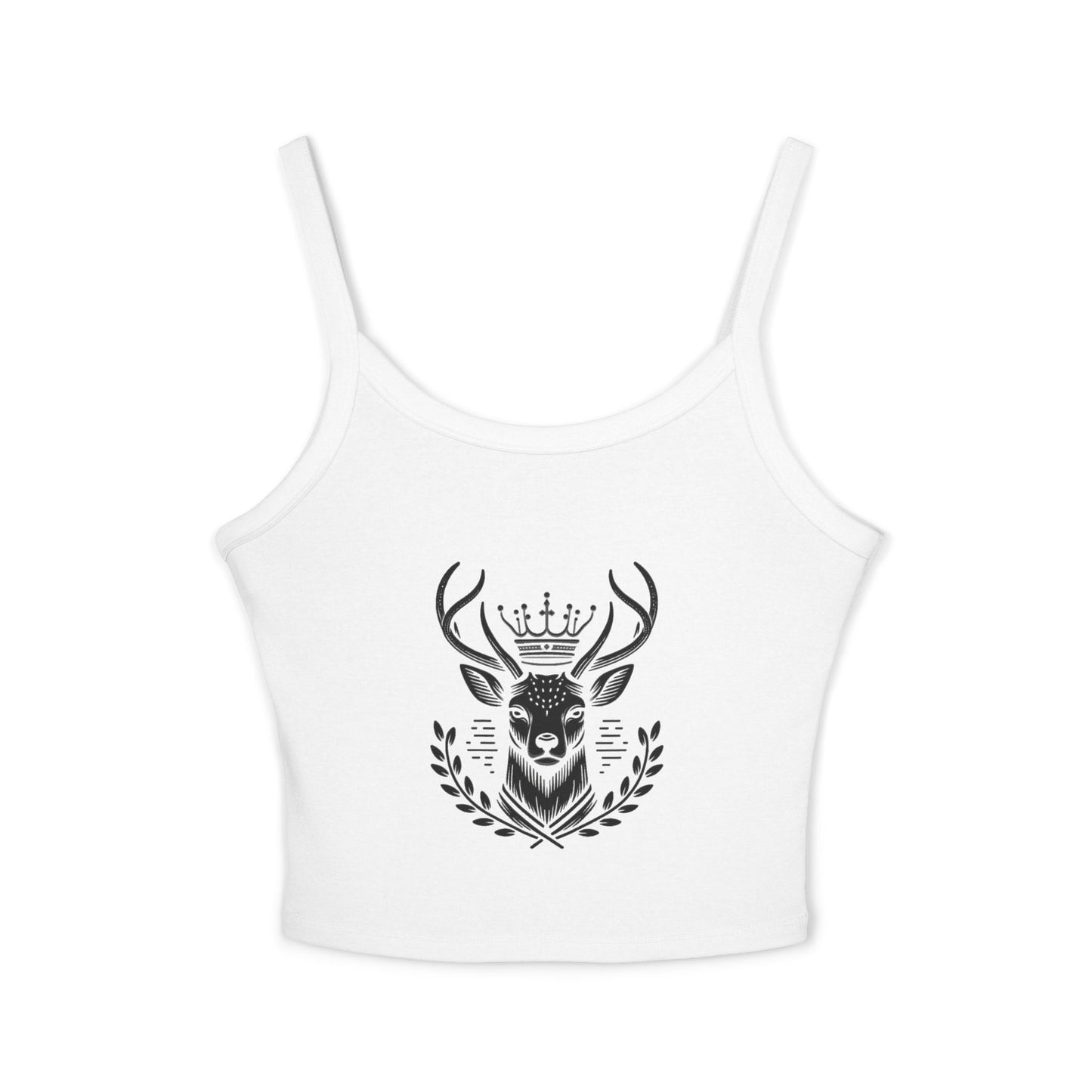 Royal Stag Women's Spaghetti Strap Tank Top - Stylish Summer Essential - Oh Deer Lord