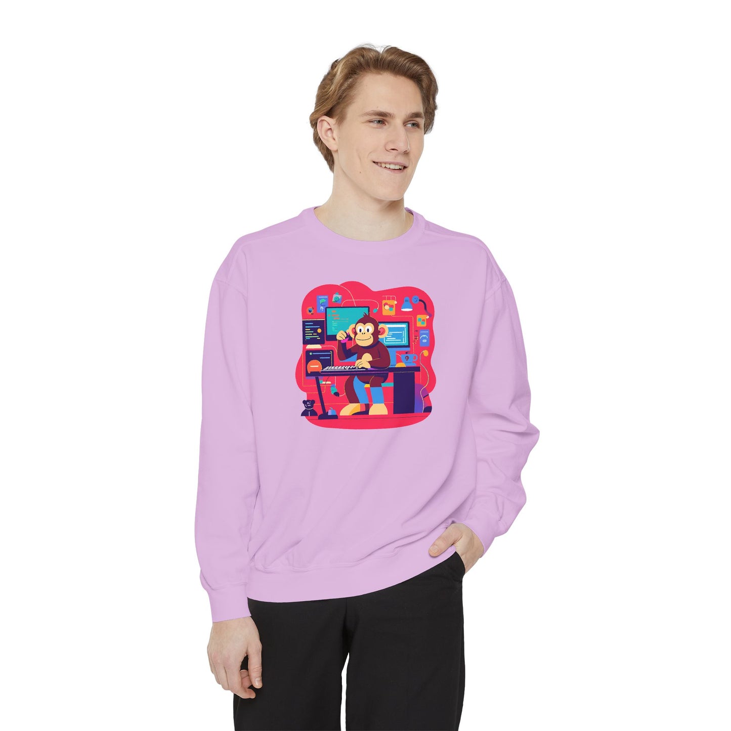 Unisex Garment-Dyed Sweatshirt
