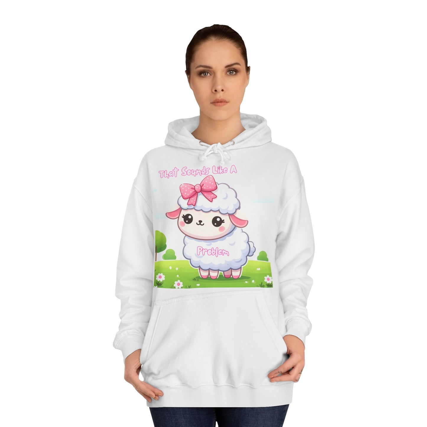 Ewe Problem - Unisex College Hoodie