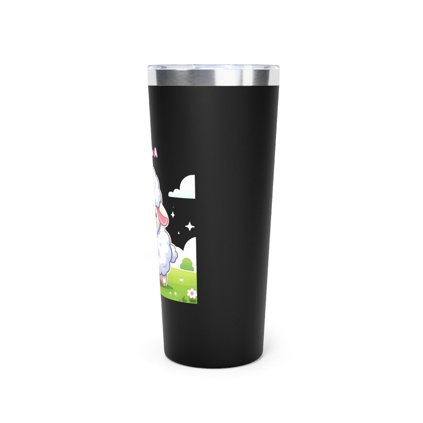 Cute Sheep Tumbler - Insulated Drinkware for Tea & Coffee Lovers, Travel Mug, Gift for Animal Lovers, Birthday Party, Everyday Use