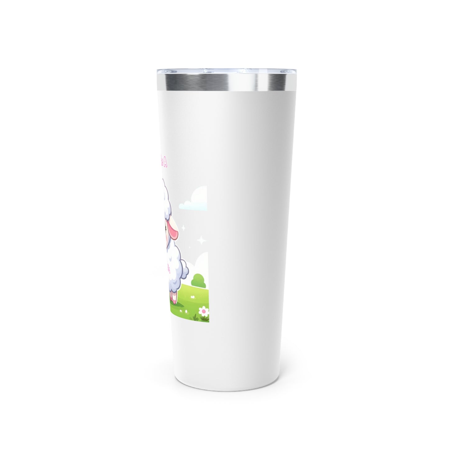 Cute Sheep Tumbler - Insulated Drinkware for Tea & Coffee Lovers, Travel Mug, Gift for Animal Lovers, Birthday Party, Everyday Use