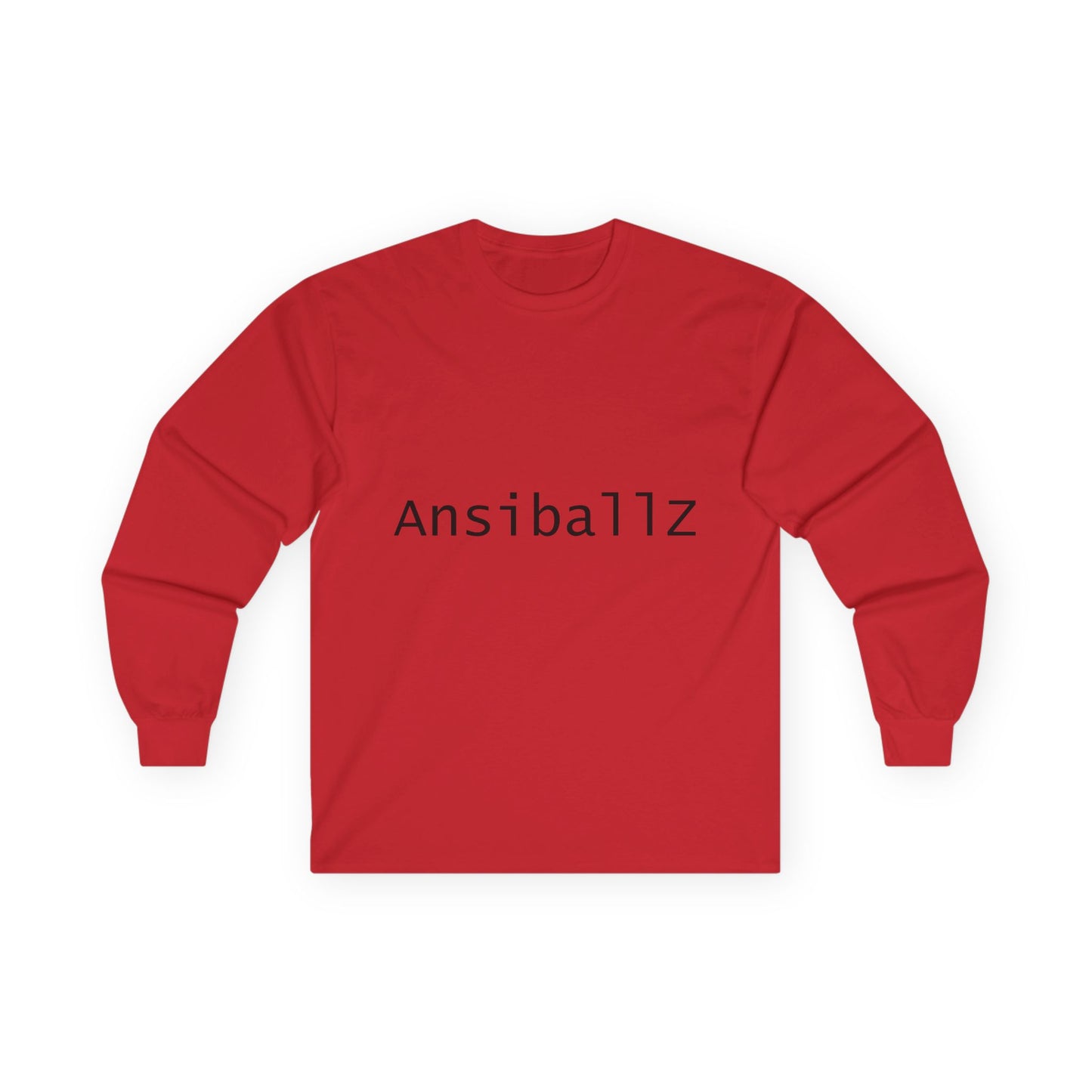Funny Unisex Long Sleeve Tee - Ansiballz, Casual Wear, Gift for Him/Her, Unique Design, Holiday Apparel, Comfortable Top