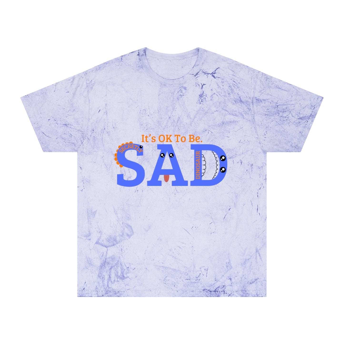 Unisex Color Blast T-Shirt, Comfort Tee, Mental Health Awareness Shirt, Casual Wear, Gift for Friends, Self-Care Fashion