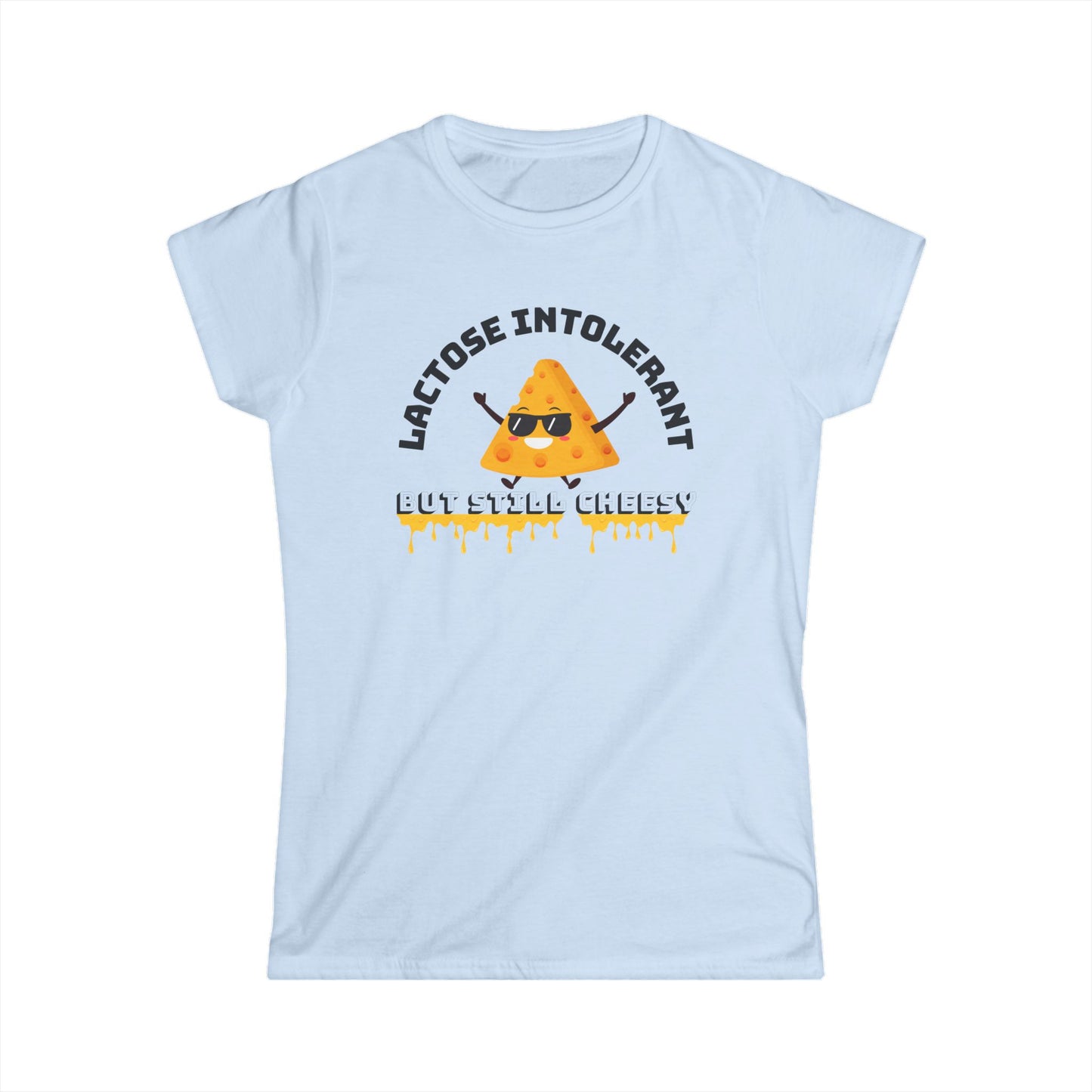 Lactose Intolerant Funny Tee, Perfect for Dairy Lovers, Gift for Foodies, Casual Wear, Comedy T-Shirt, Cute Graphic Tee