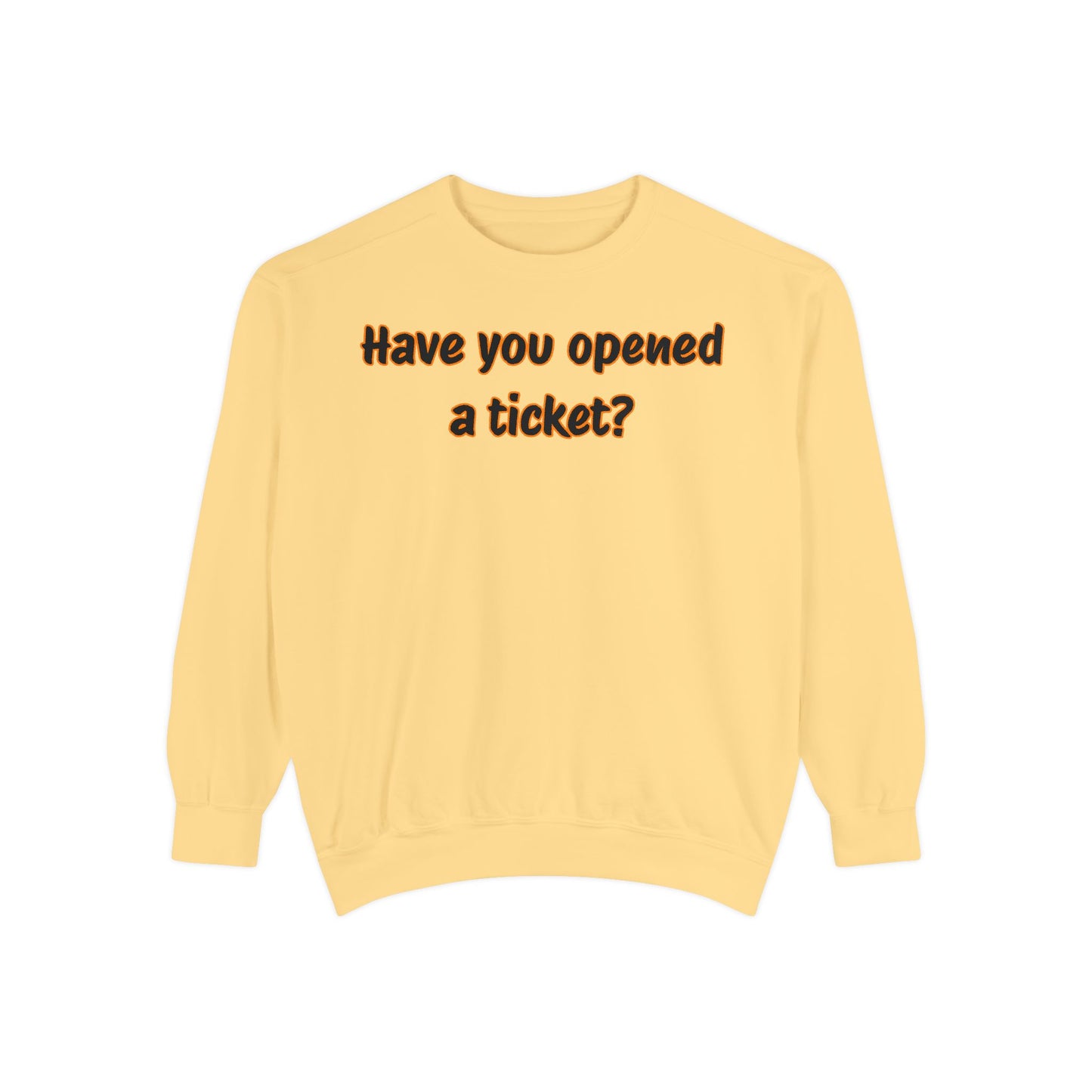 Unisex Garment-Dyed Sweatshirt