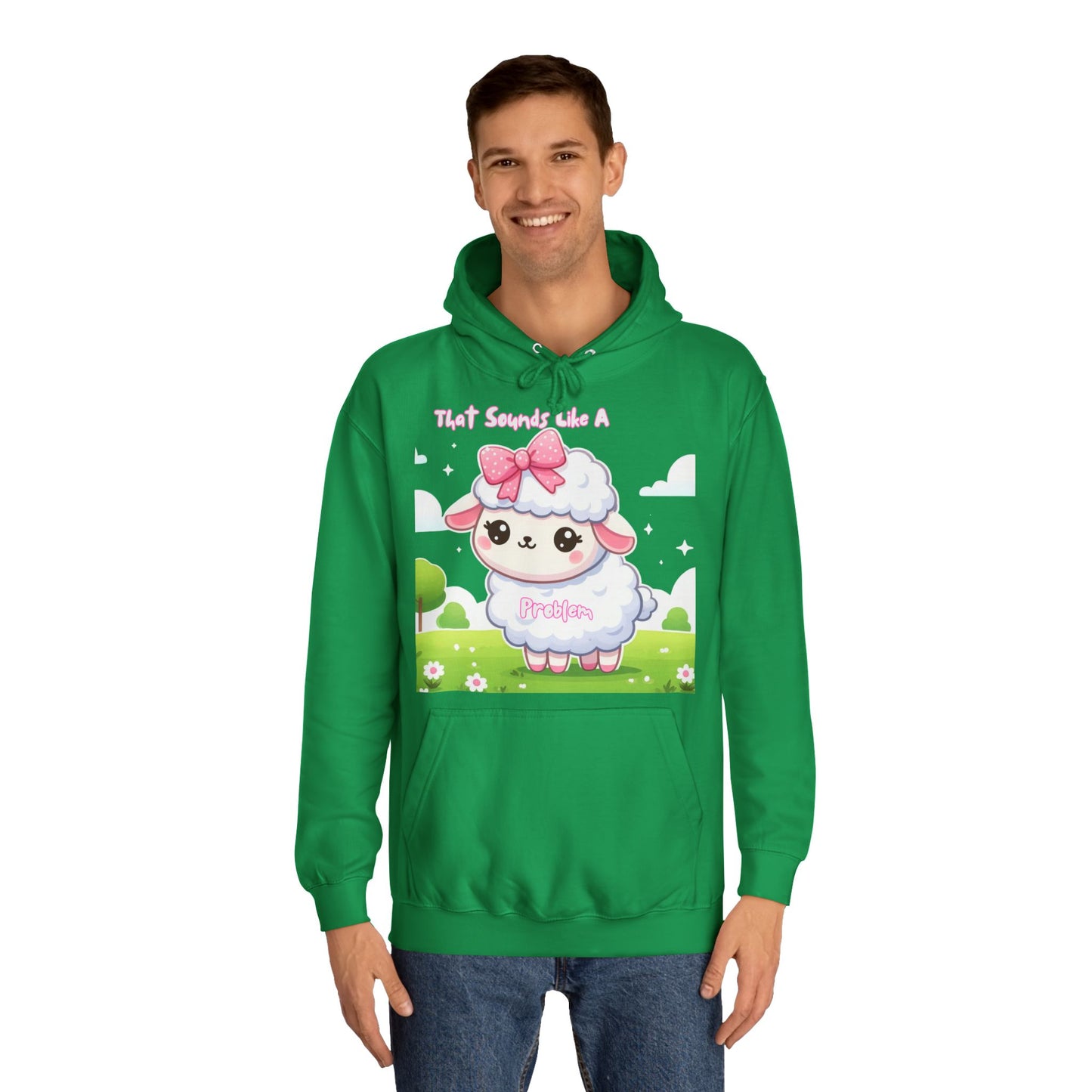 Ewe Problem - Unisex College Hoodie