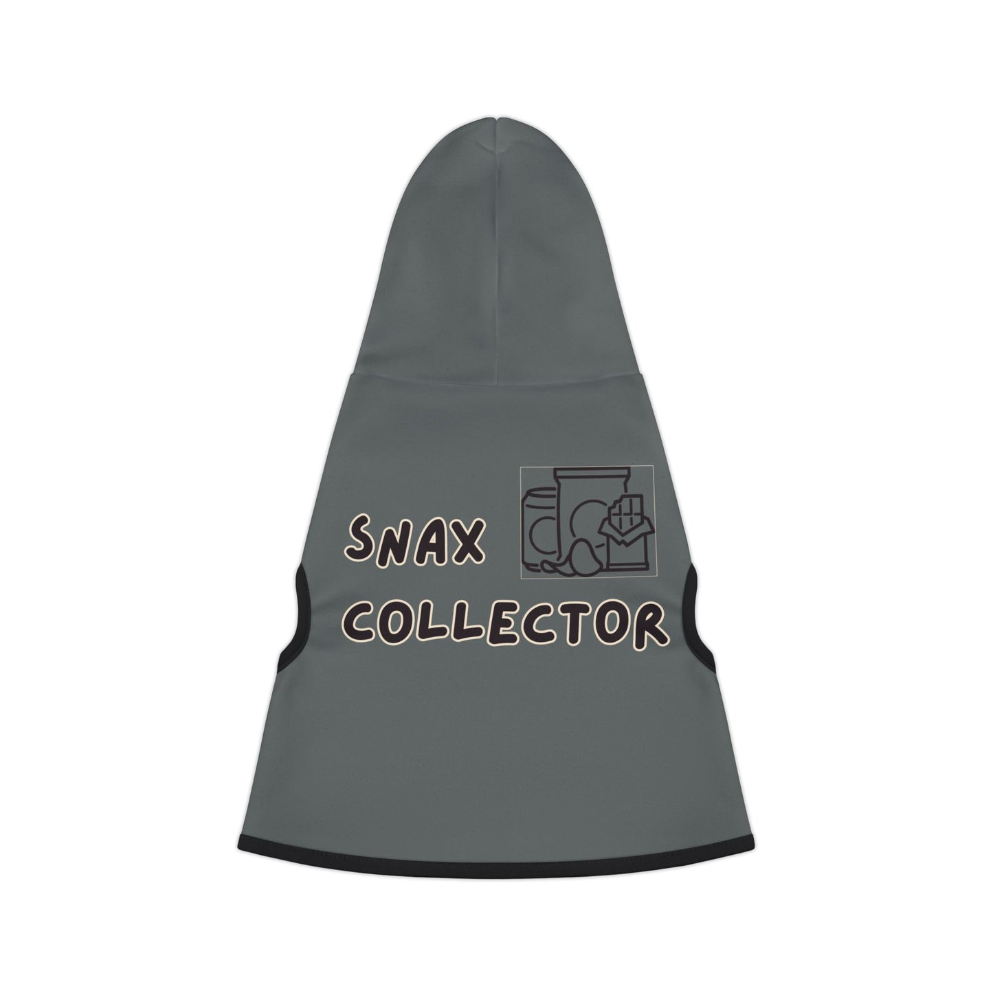 Snax Collector - Pet Hoodie - Grey