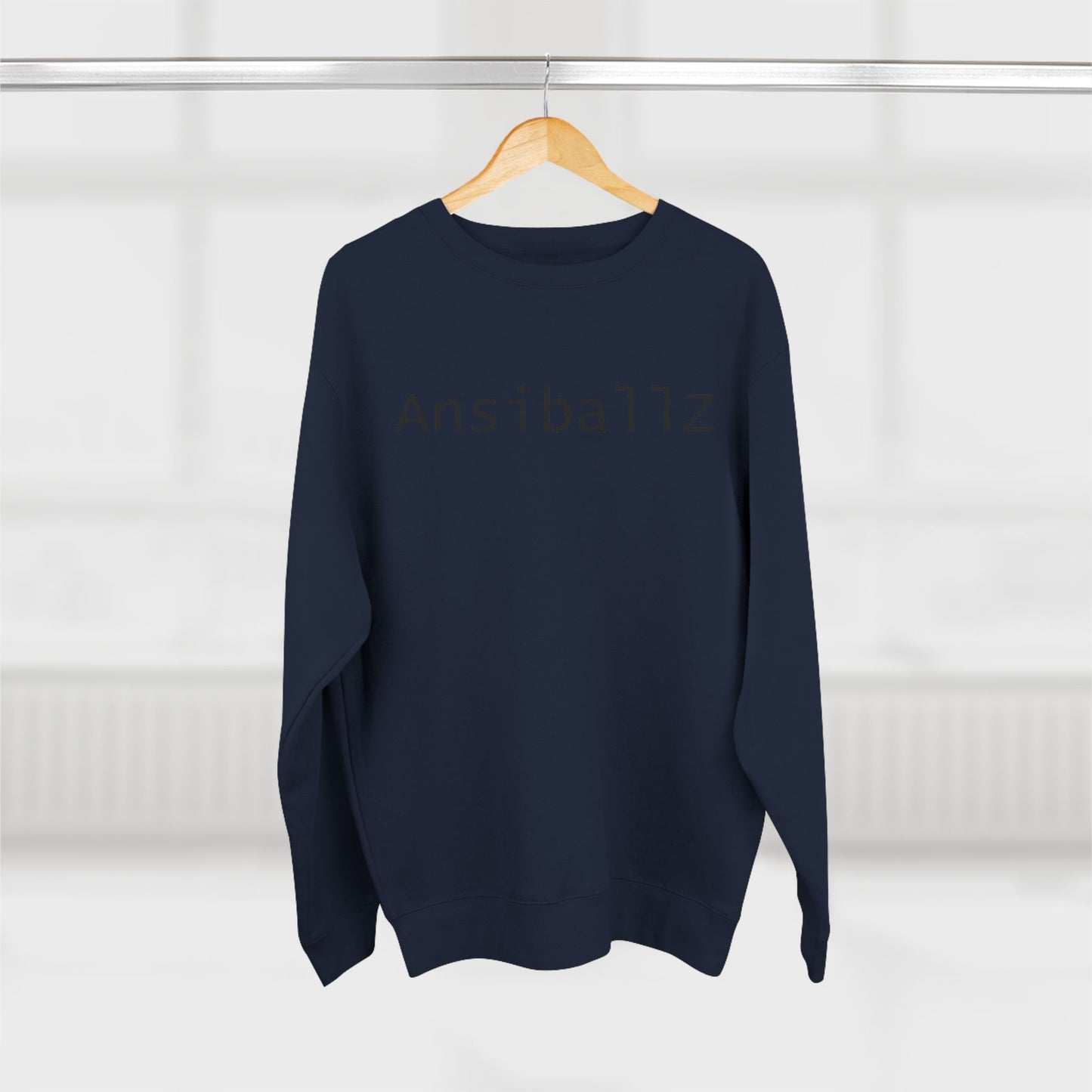 Cozy Unisex Crewneck Sweatshirt with 'Ansiballz' Design, Trendy Casual Wear, Perfect for Gifts, Lounge, or Everyday Use