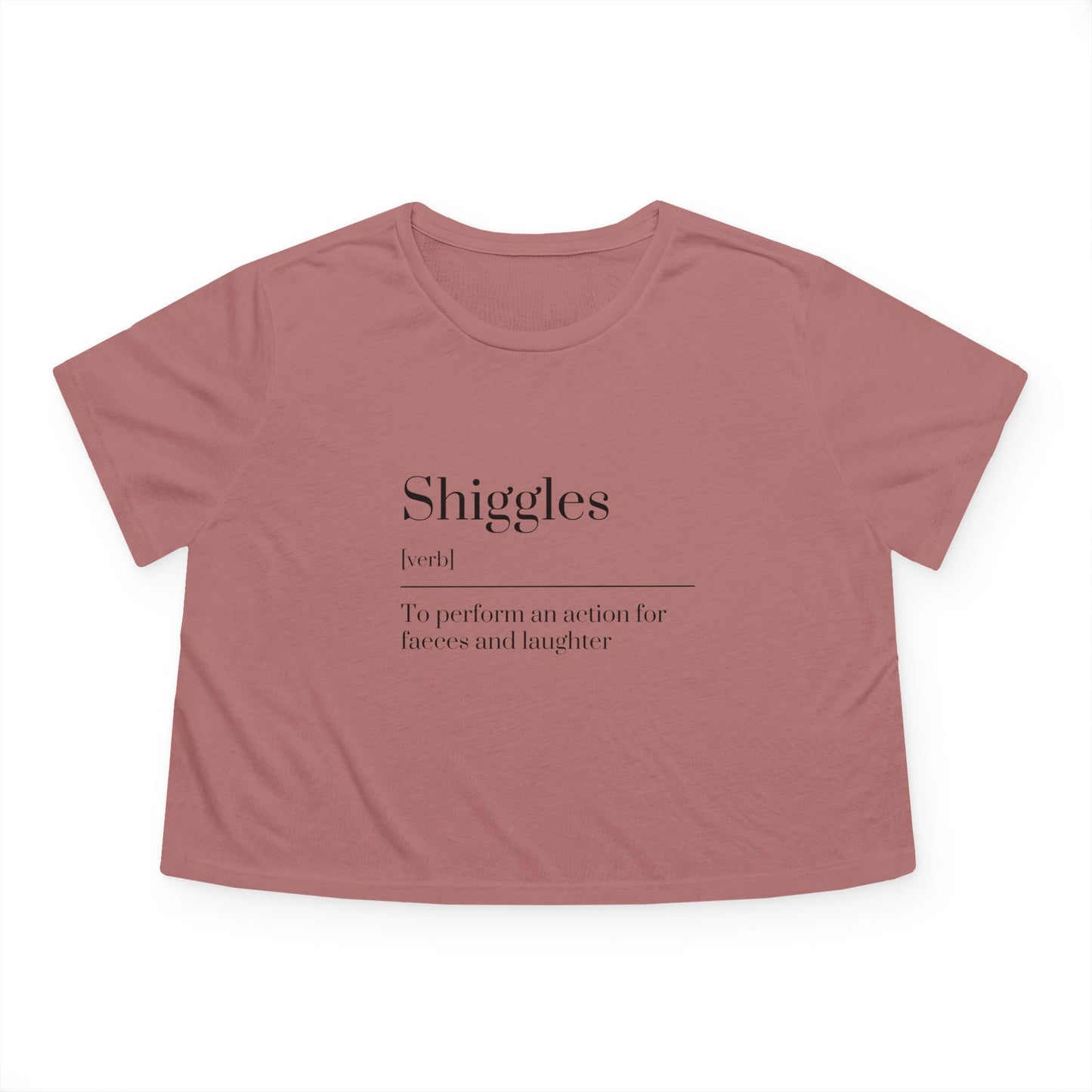Women's Flowy Cropped Tee